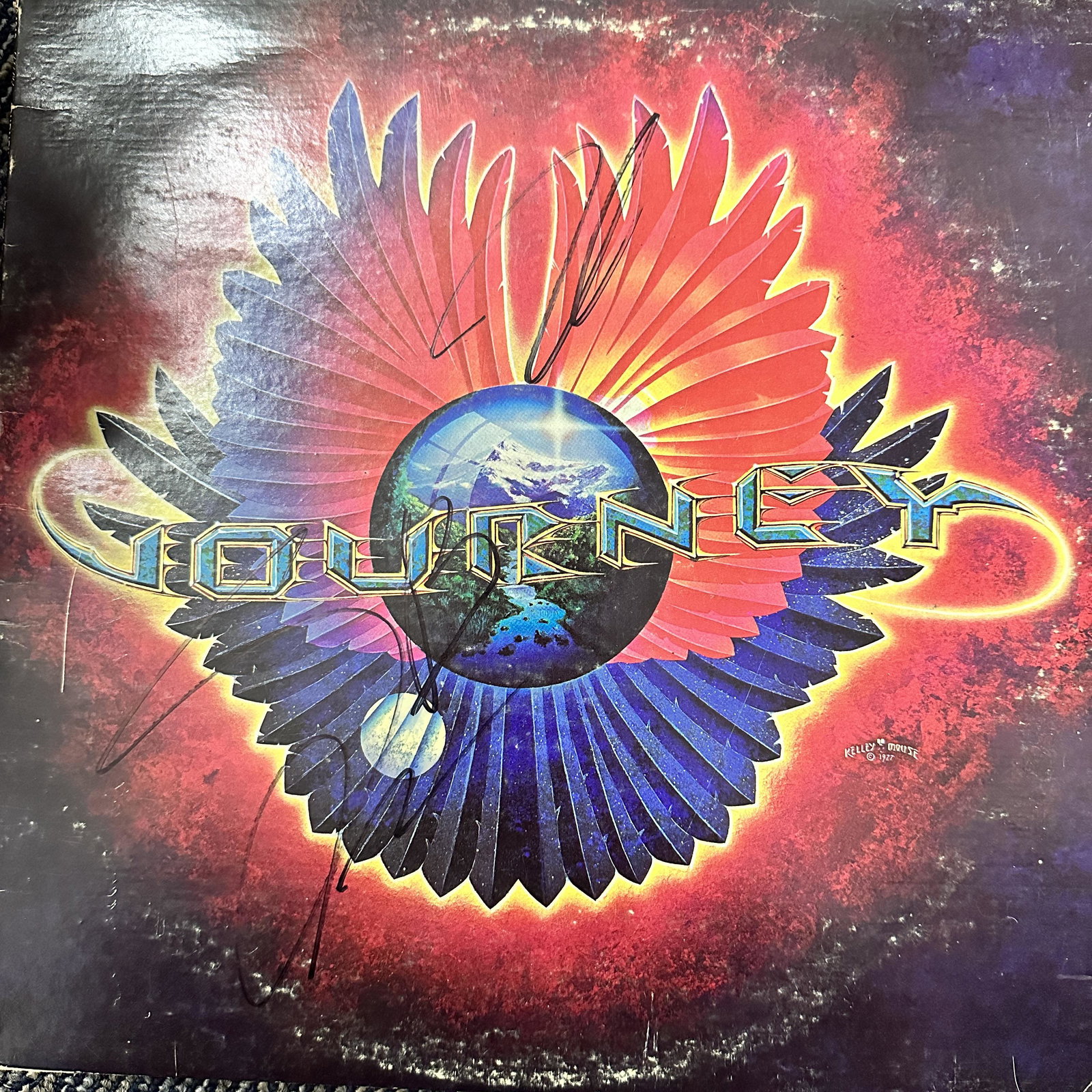 Steve Perry Neil Schon AUTOGRAPHED Album: Displays are not framed, and can be framed for a cost. Framed items will state they are framed in the name of the item. All signed items come with a COA. Ask any and all questions BEFORE bidding. Sign