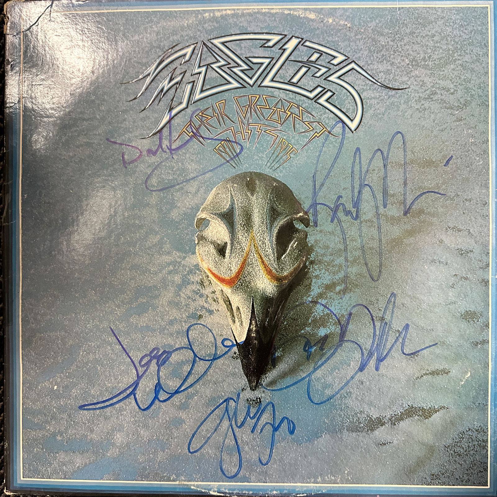 The Eagles Autographed Album All 5 (1 of 1)