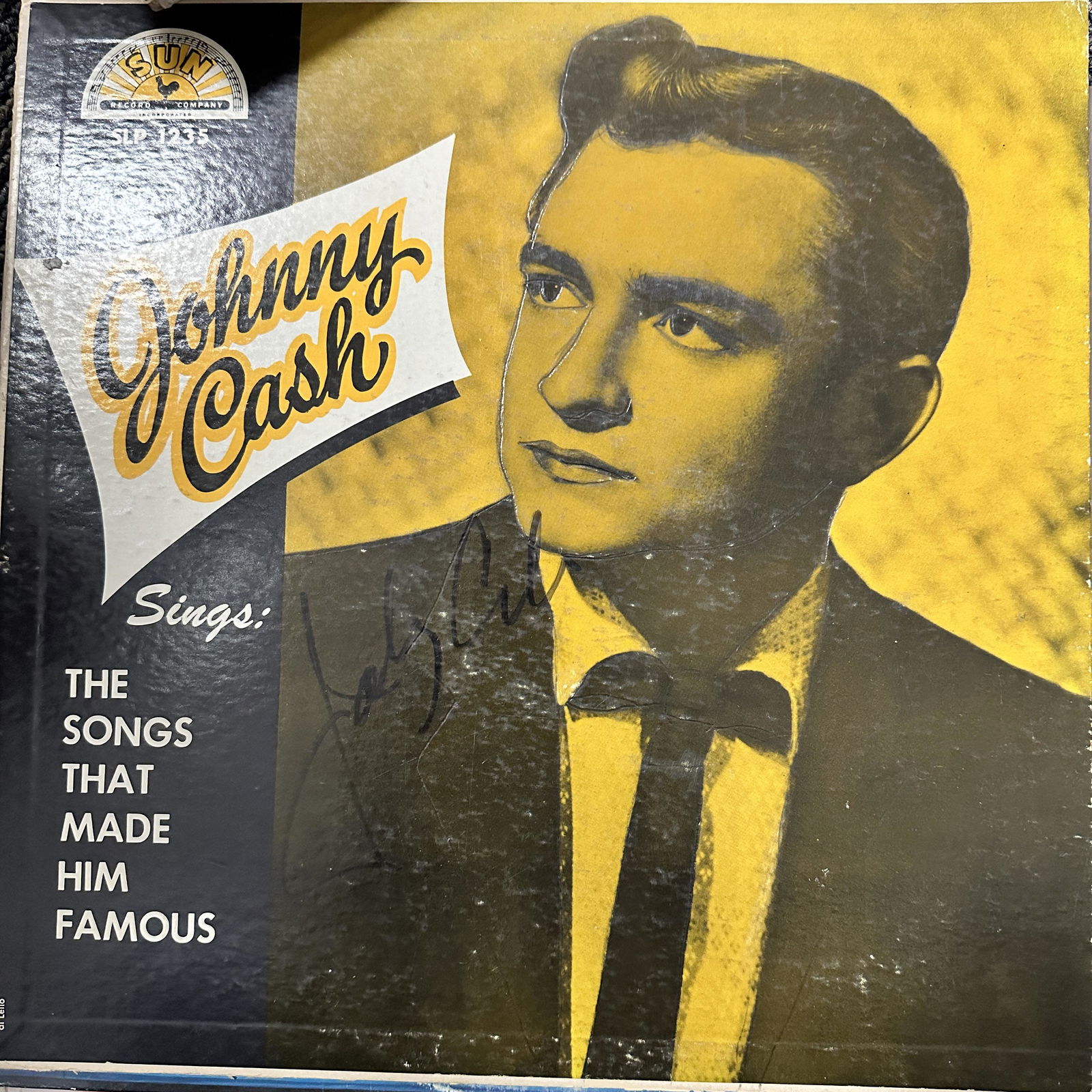 Johnny Cash Autographed Album (1 of 1)