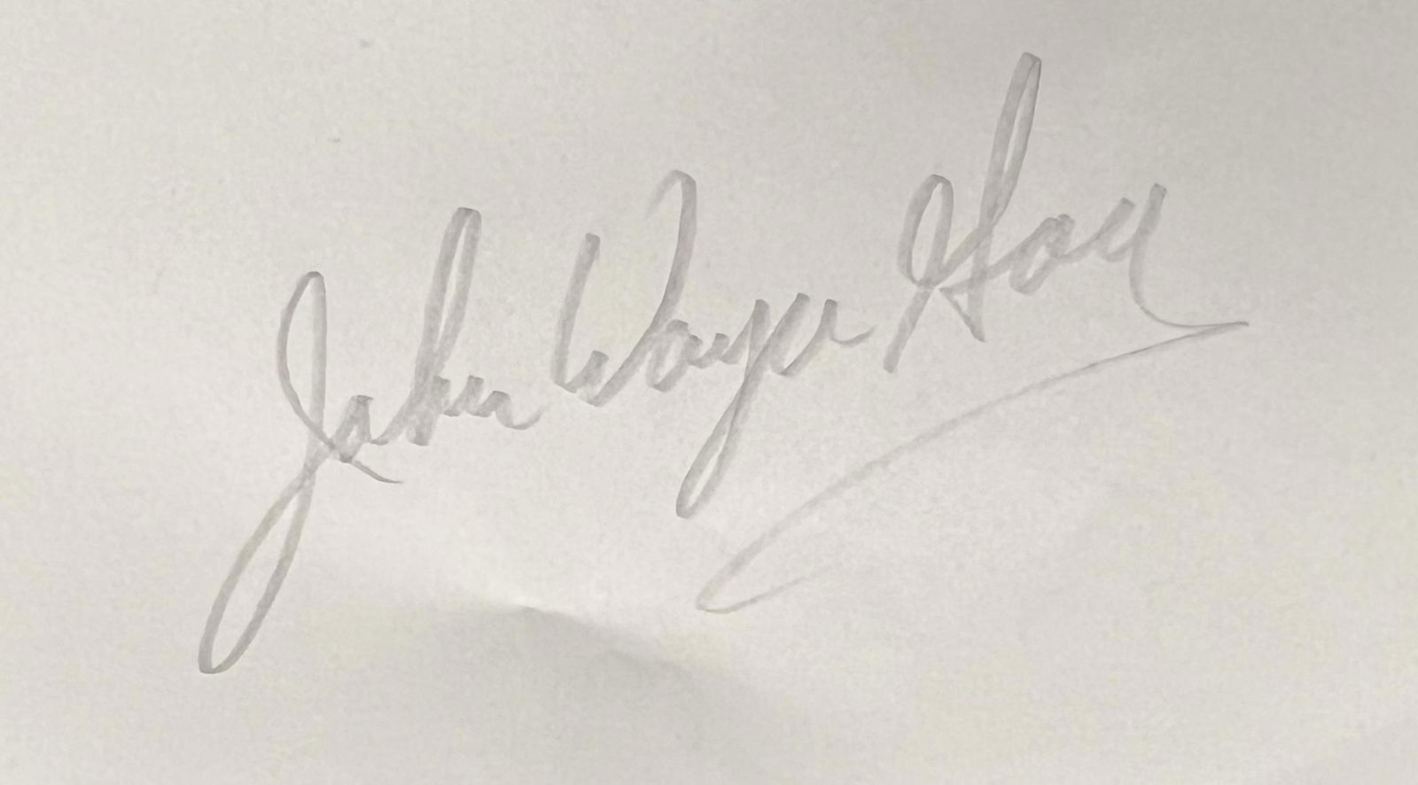 John Wayne Gacy AUTOGRAPHED Page (1 of 1)