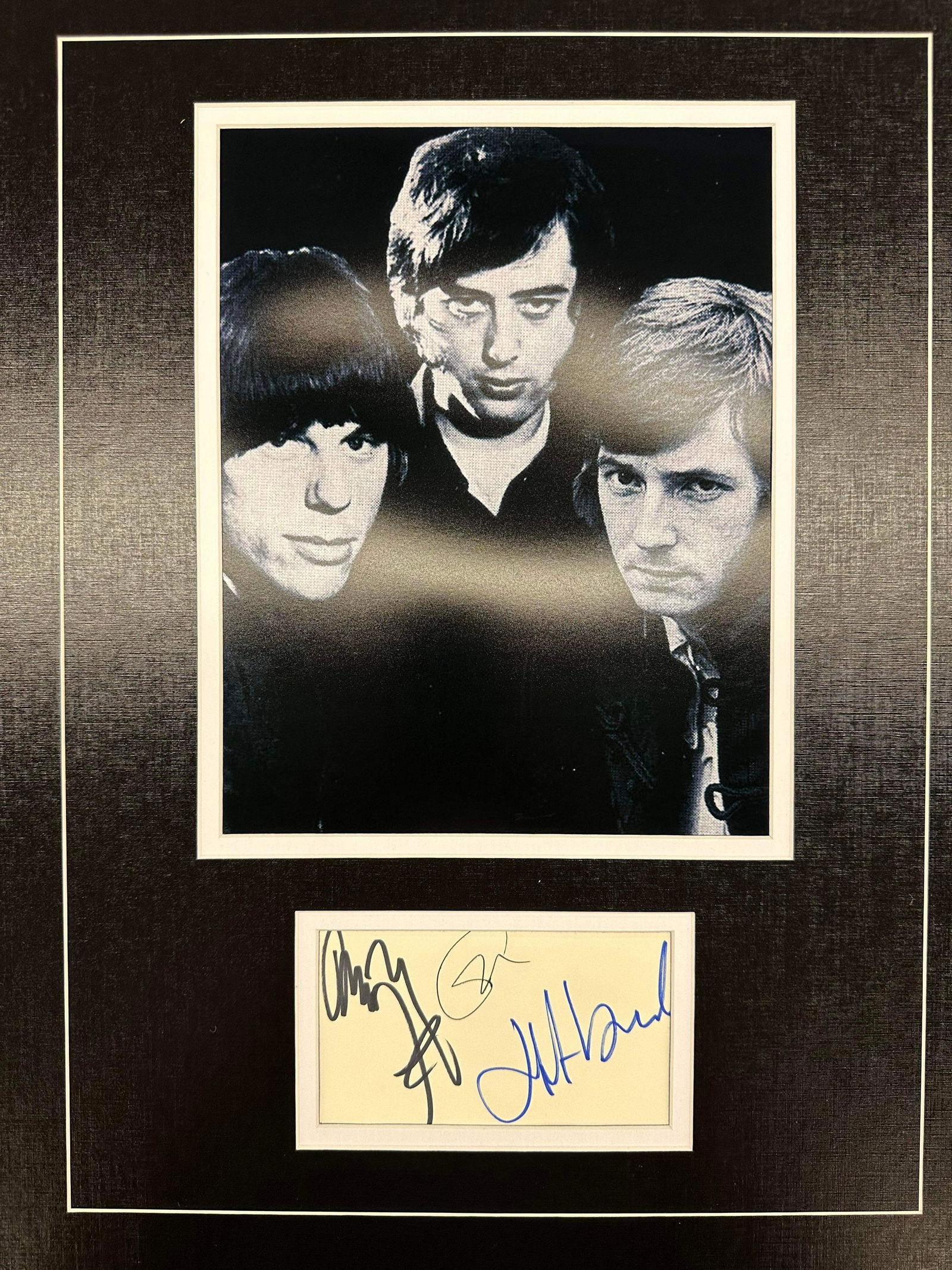 Page Clapton Beck Autographed Display (1 of 1)