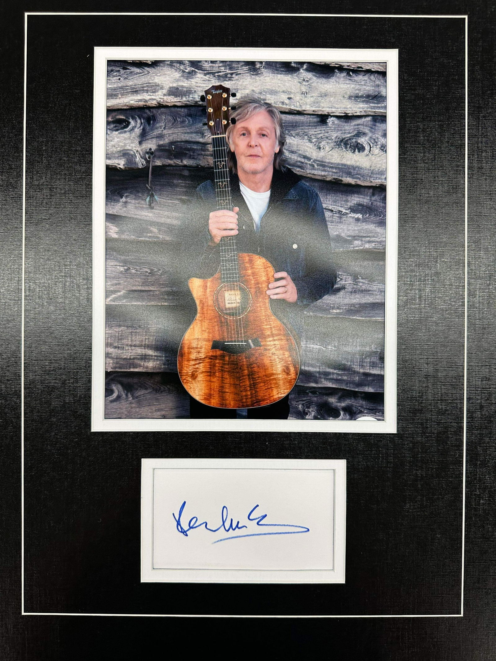Paul McCartney Autographed Display (1 of 1)