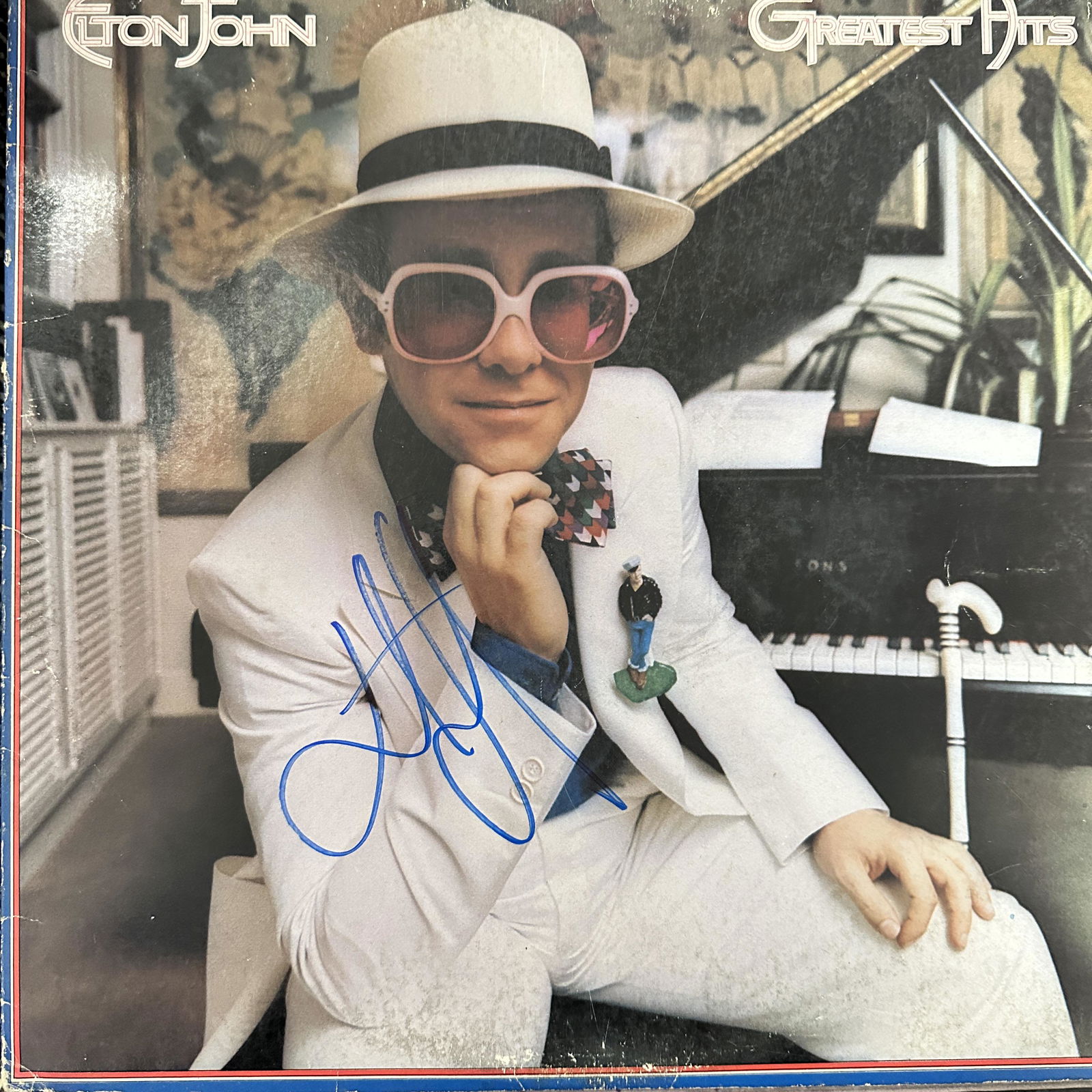 Elton John Autographed Album (1 of 1)