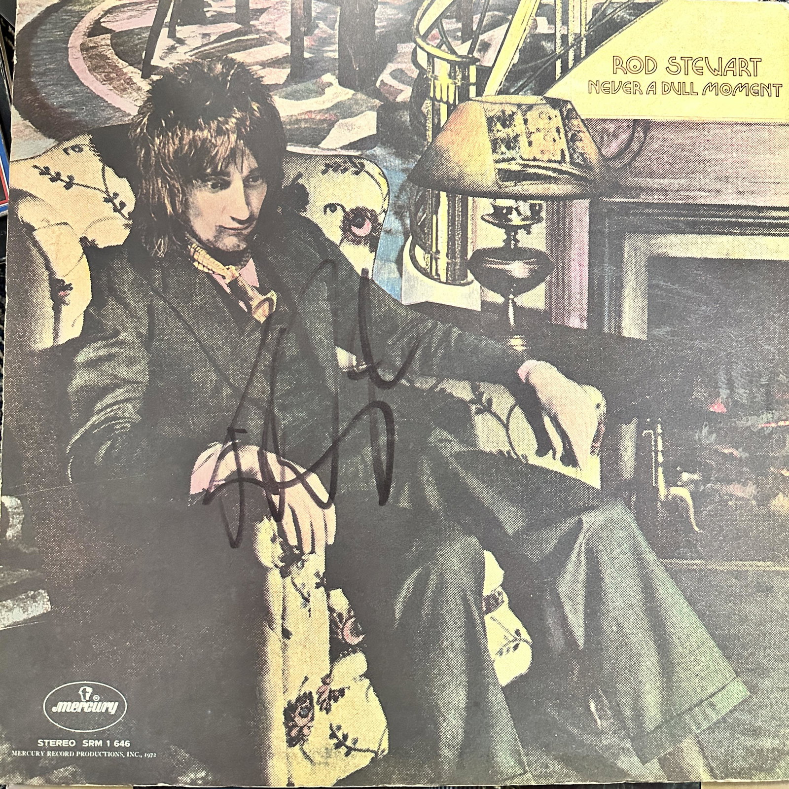 Rod Stewart Autographed Album: Displays are not framed, and can be framed for a cost. Framed items will state they are framed in the name of the item. All signed items come with a COA. Ask any and all questions BEFORE bidding. Sign