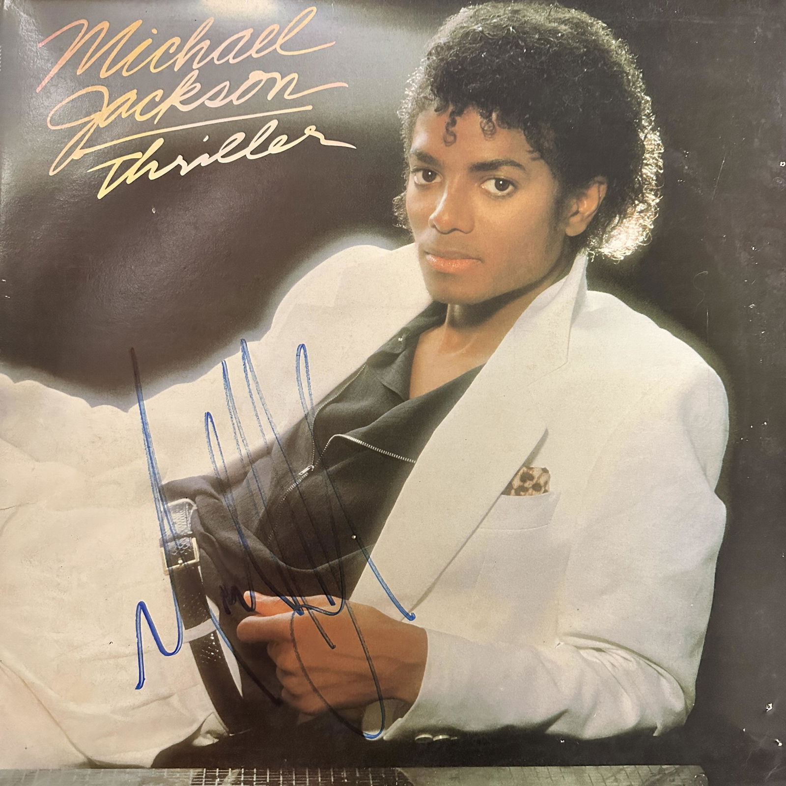 Michael Jackson AUTOGRAPHED Album (1 of 1)