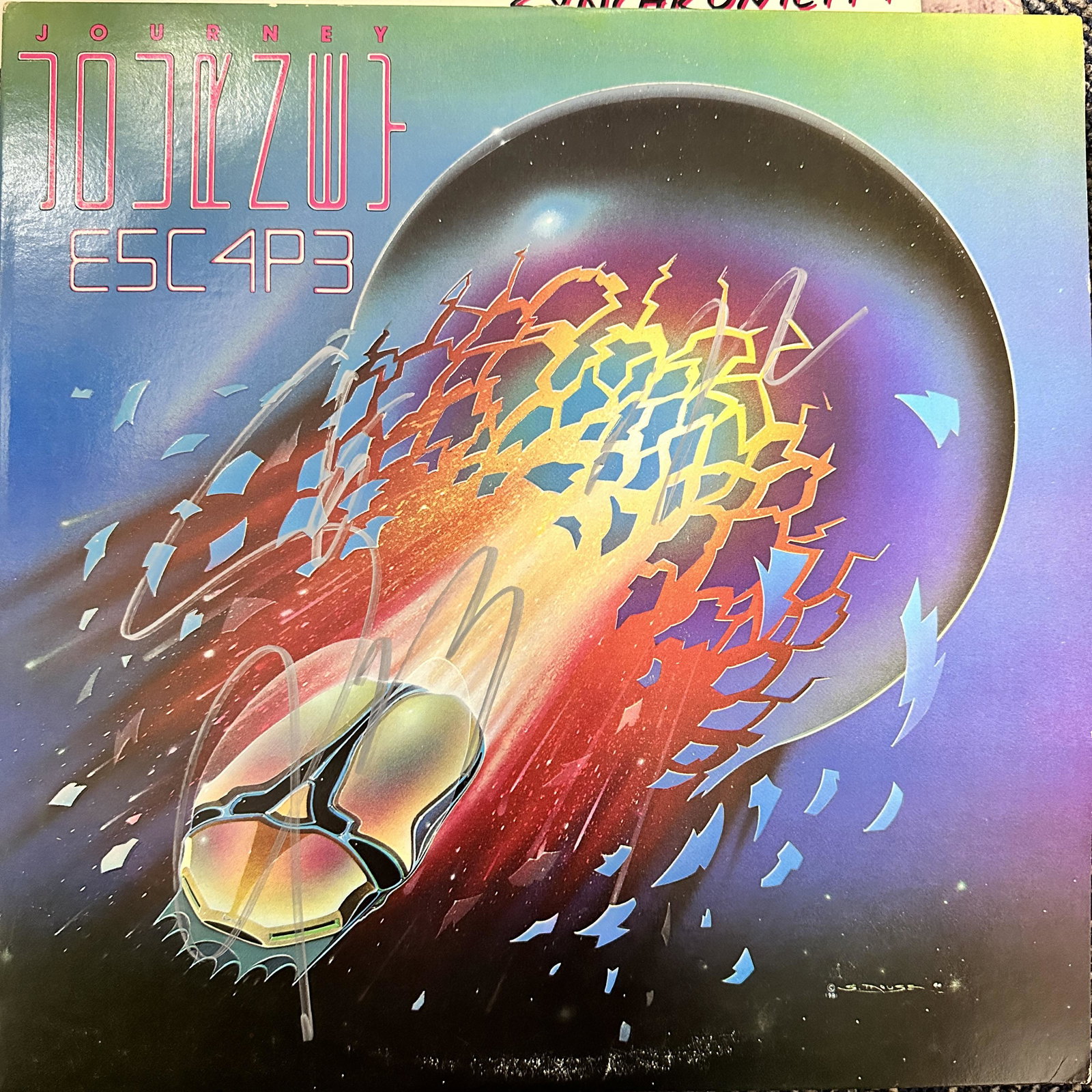 Steve Perry Neil SCHON Autographed Album: Displays are not framed, and can be framed for a cost. Framed items will state they are framed in the name of the item. All signed items come with a COA. Ask any and all questions BEFORE bidding. Sign