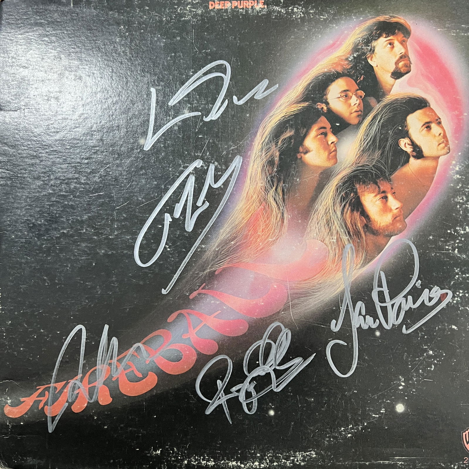Deep Purple Autographed Album All 5 (1 of 1)