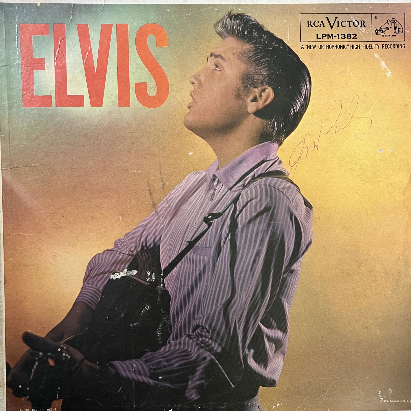 Elvis Presley Autographed Album (1 of 1)