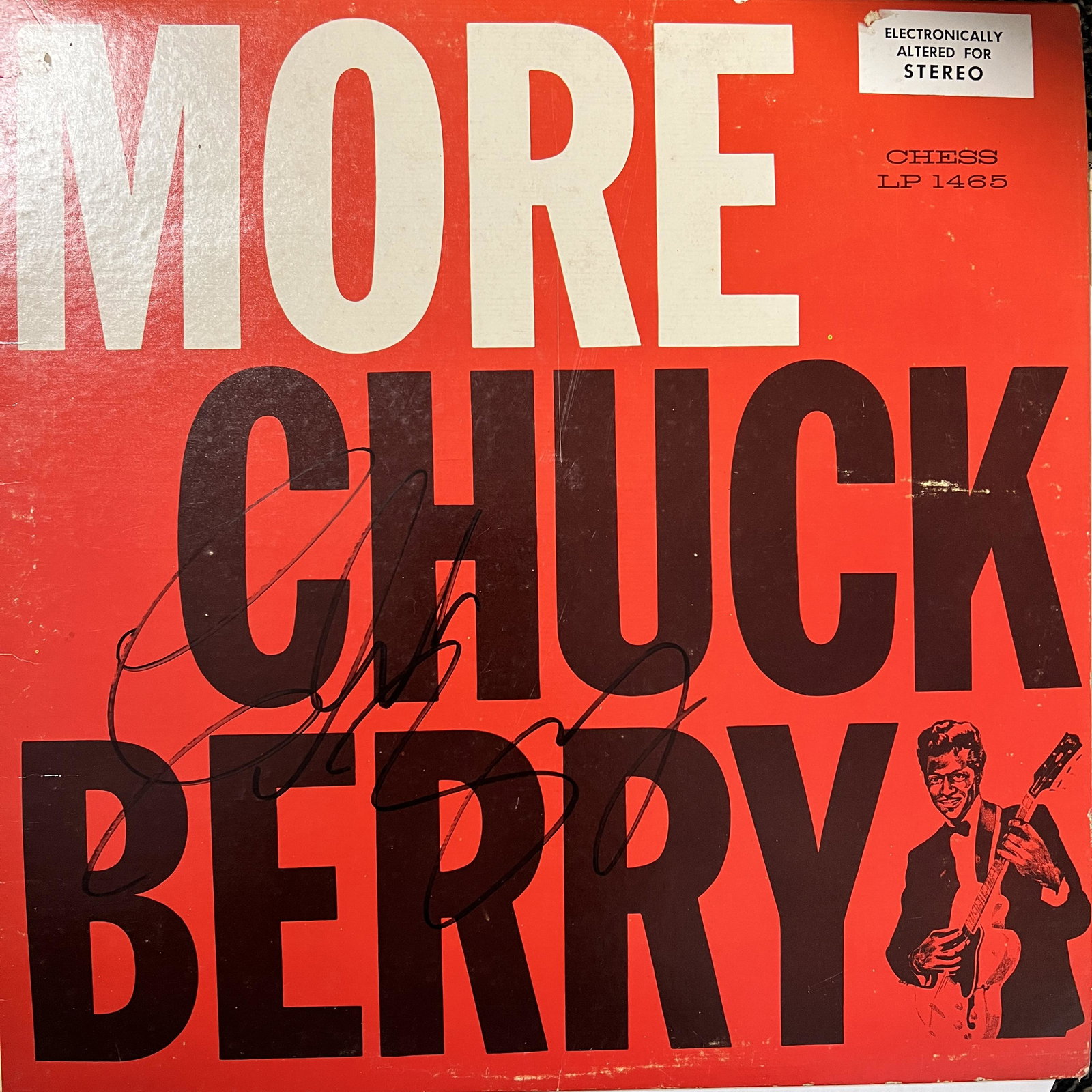 Chuck Berry Autographed Album (1 of 1)