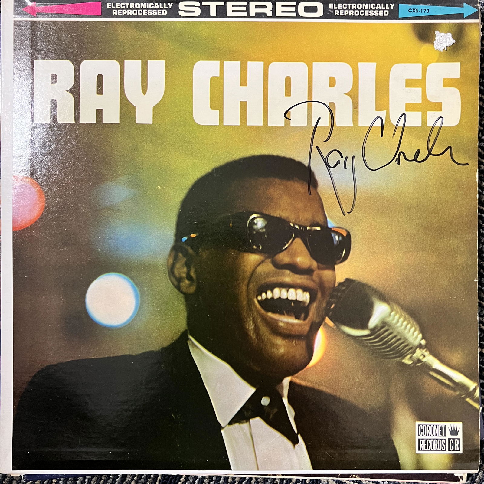 Ray Charles Autographed Album (1 of 1)