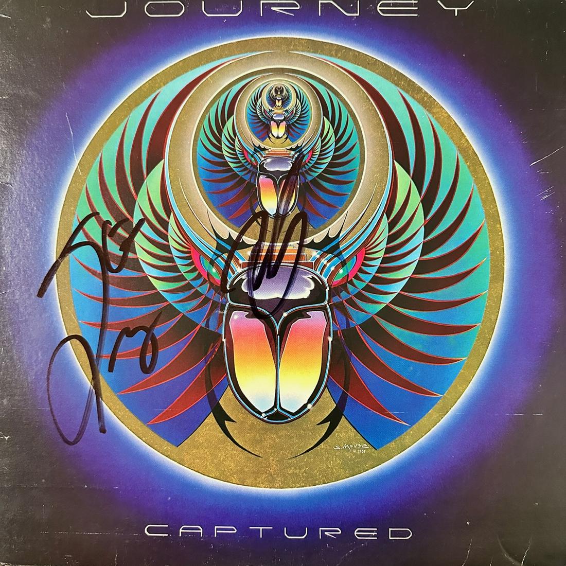 Steve Perry Neil Schon Autographed Album: Displays are not framed, and can be framed for a cost. Framed items will state they are framed in the name of the item. All signed items come with a COA from ICZ AUCTIONS. Ask any and all questions BE