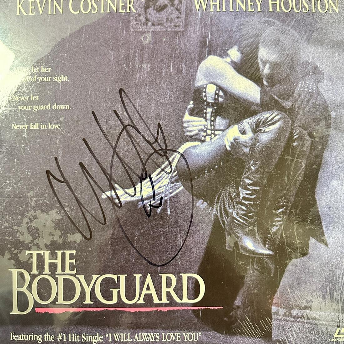 Whitney Houston Autographed Laserdisc (1 of 1)
