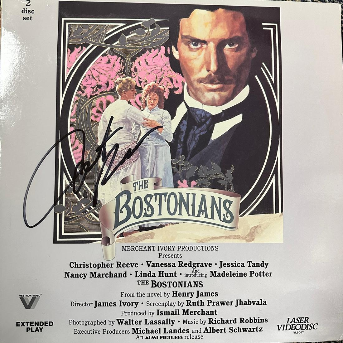 Christopher Reeve Autographed LASERDISC (1 of 1)