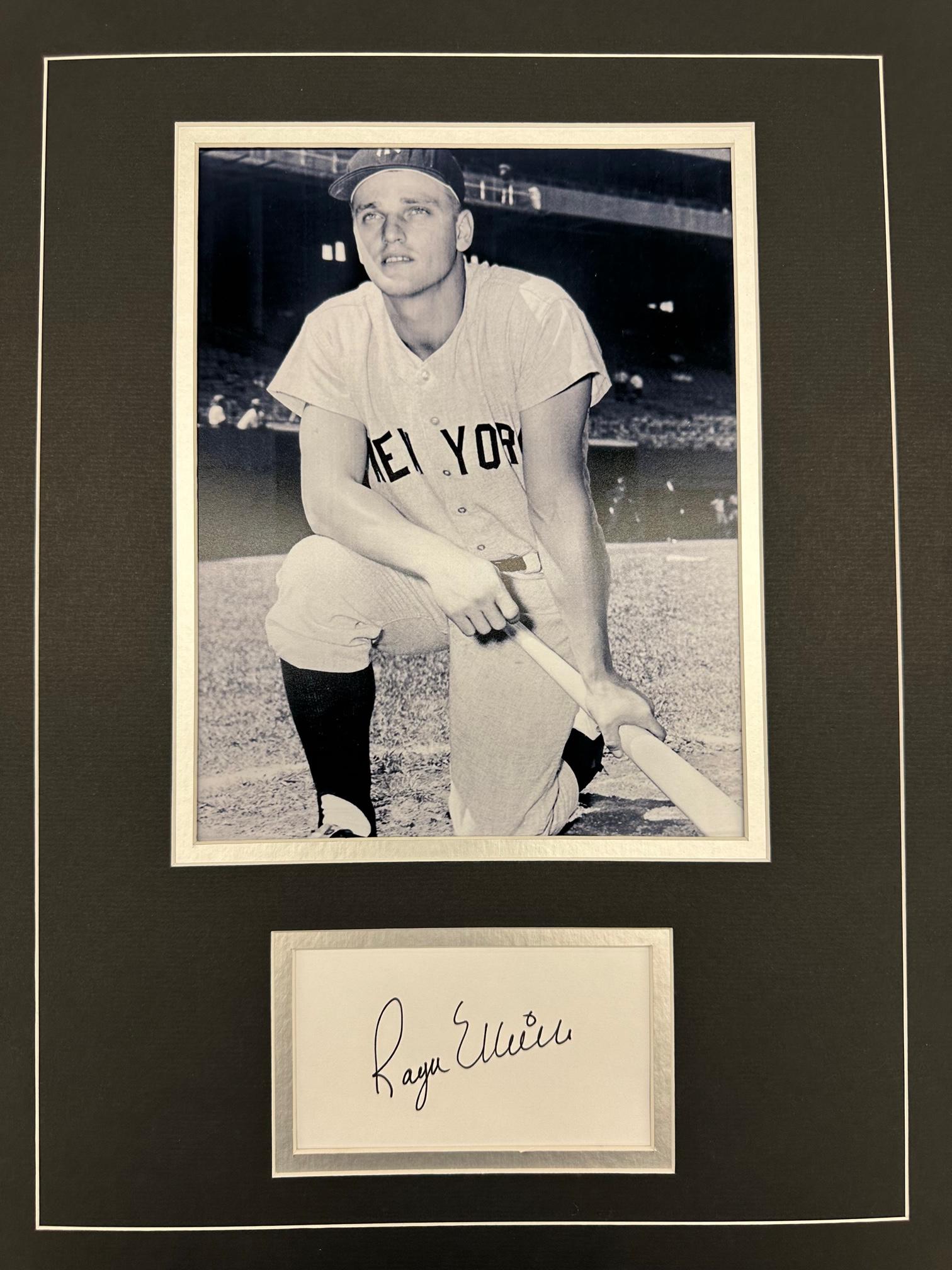 Roger Maris Autographed Display (1 of 1)