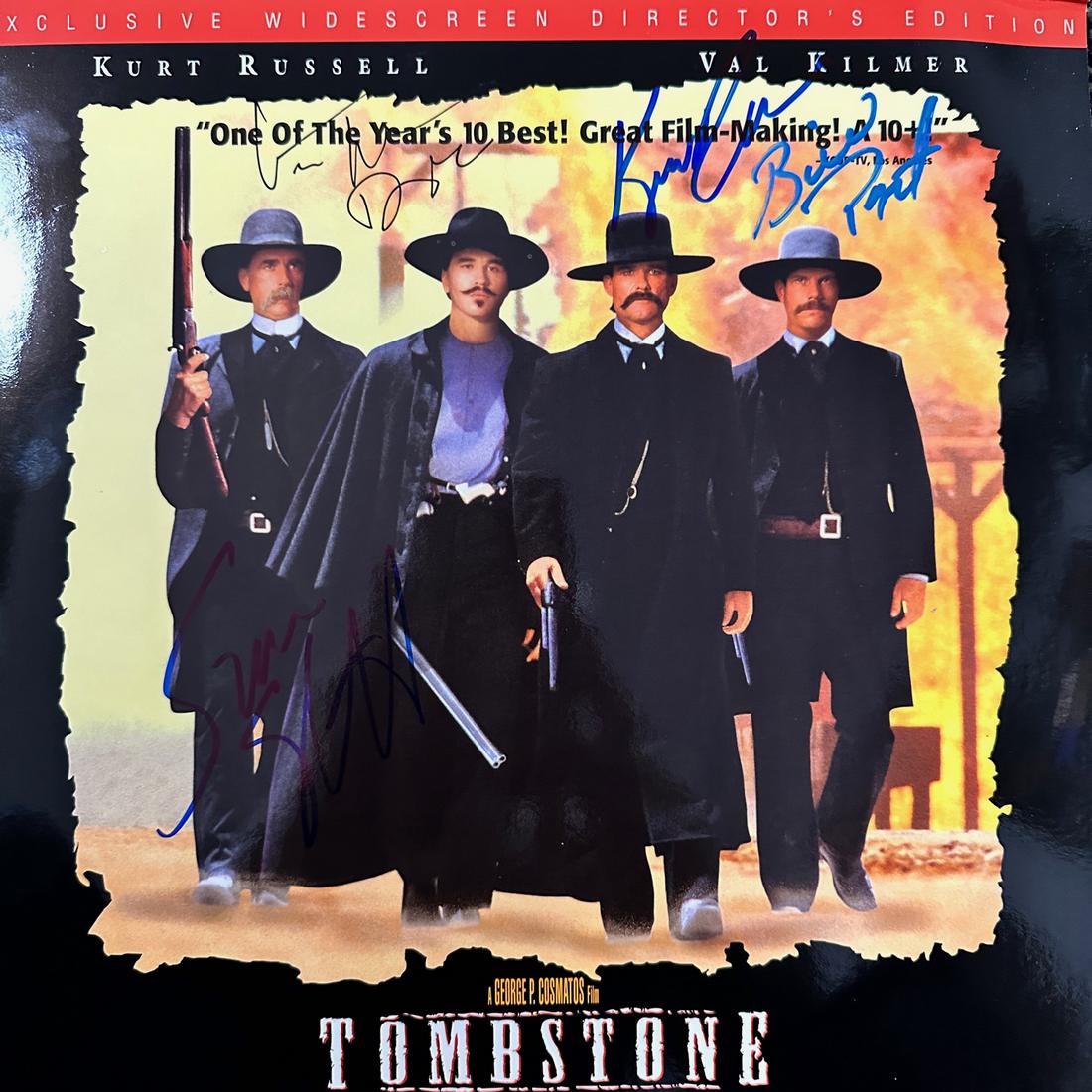 Tombstone Autographed Laserdisc (1 of 1)