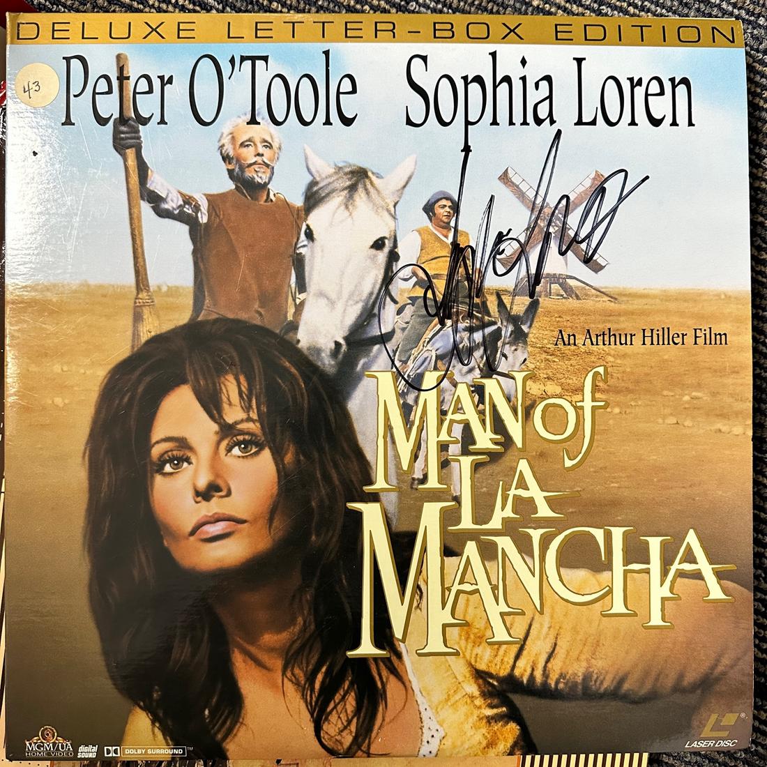 Sophia Loren Autographed Laserdisc (1 of 1)