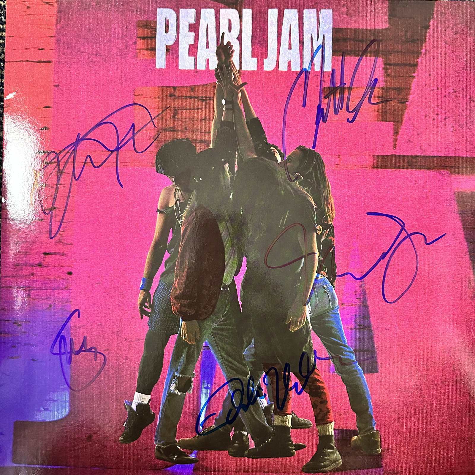 Pearl Jam Autographed Album  All 5 (1 of 1)