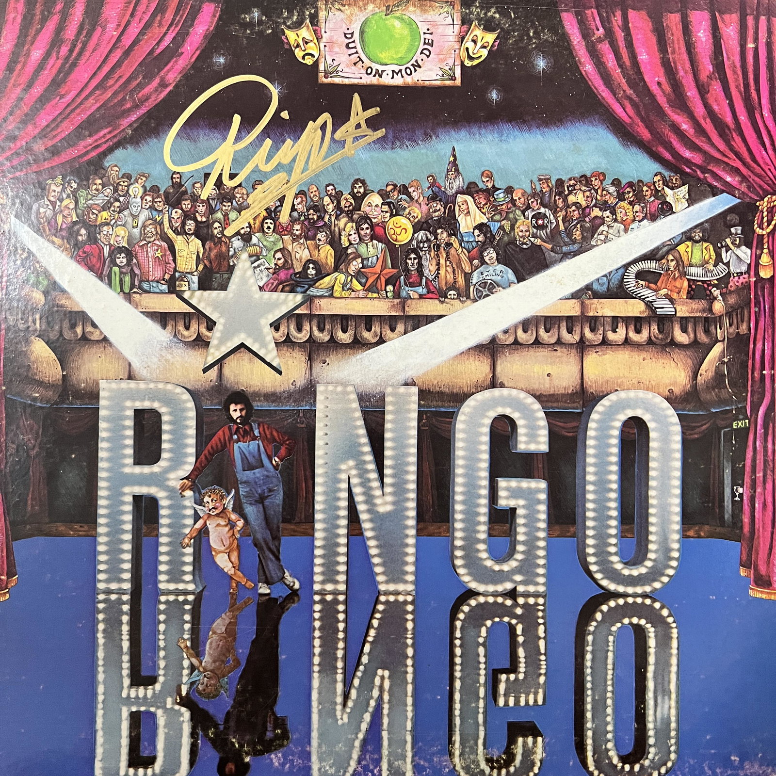Ringo Starr Autographed Album: Displays are not framed, and can be framed for a cost. Framed items will state they are framed in the name of the item. All signed items come with a COA from ICZ AUCTIONS. Ask any and all questions BE