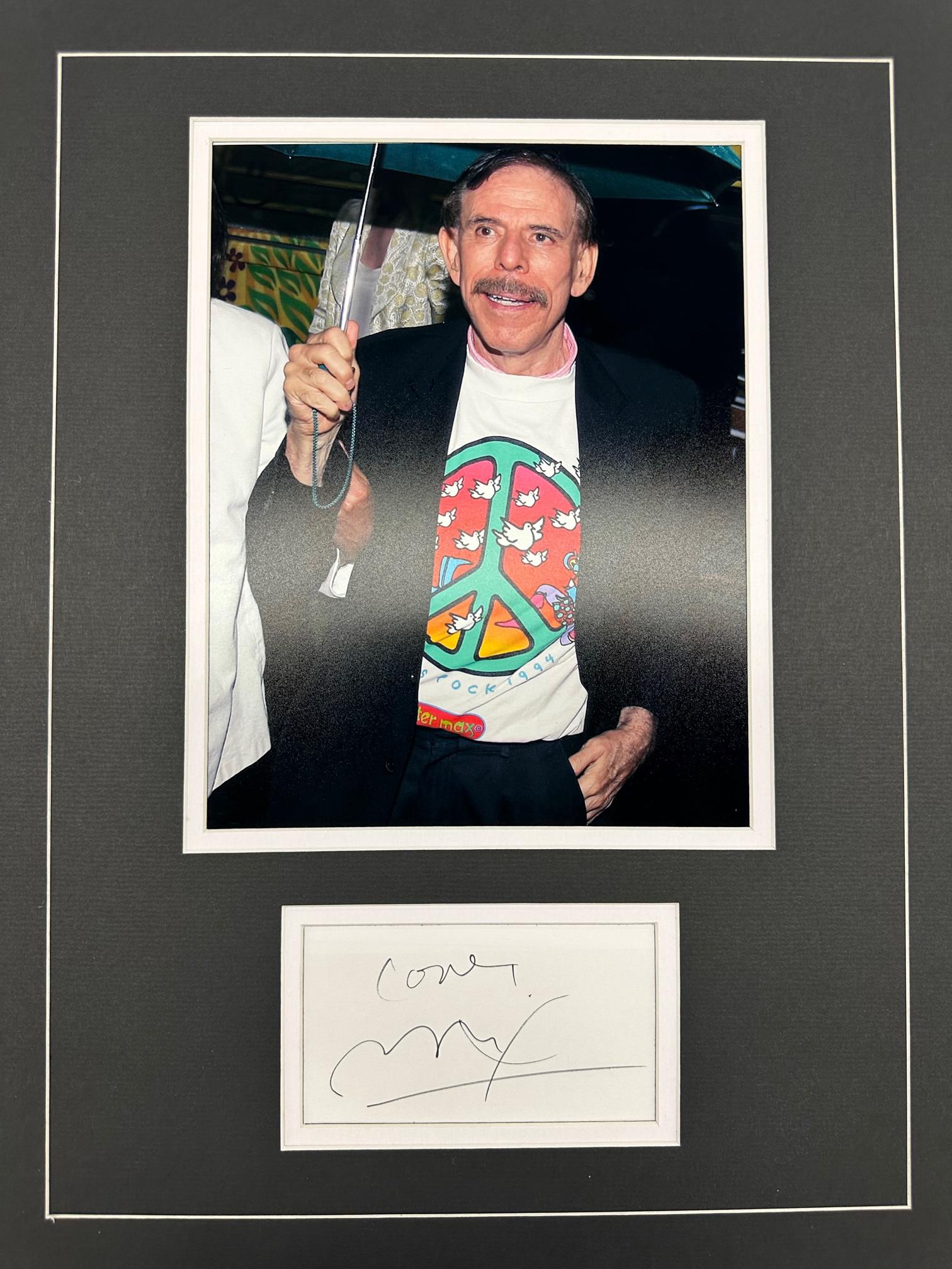 Peter Max AUTOGRAPHED Display (1 of 1)