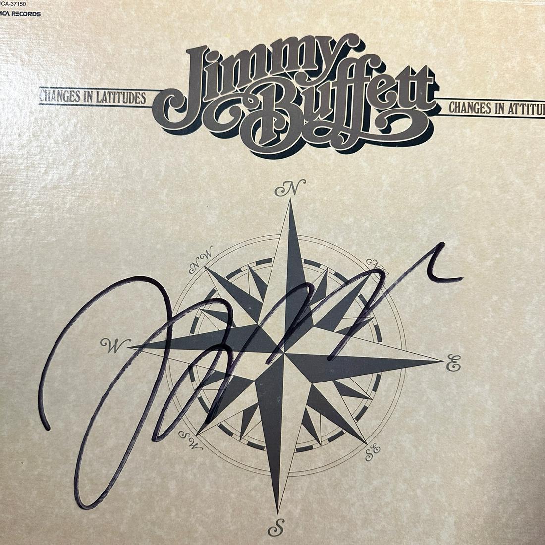 Jimmy Buffett Autographed Album (1 of 1)