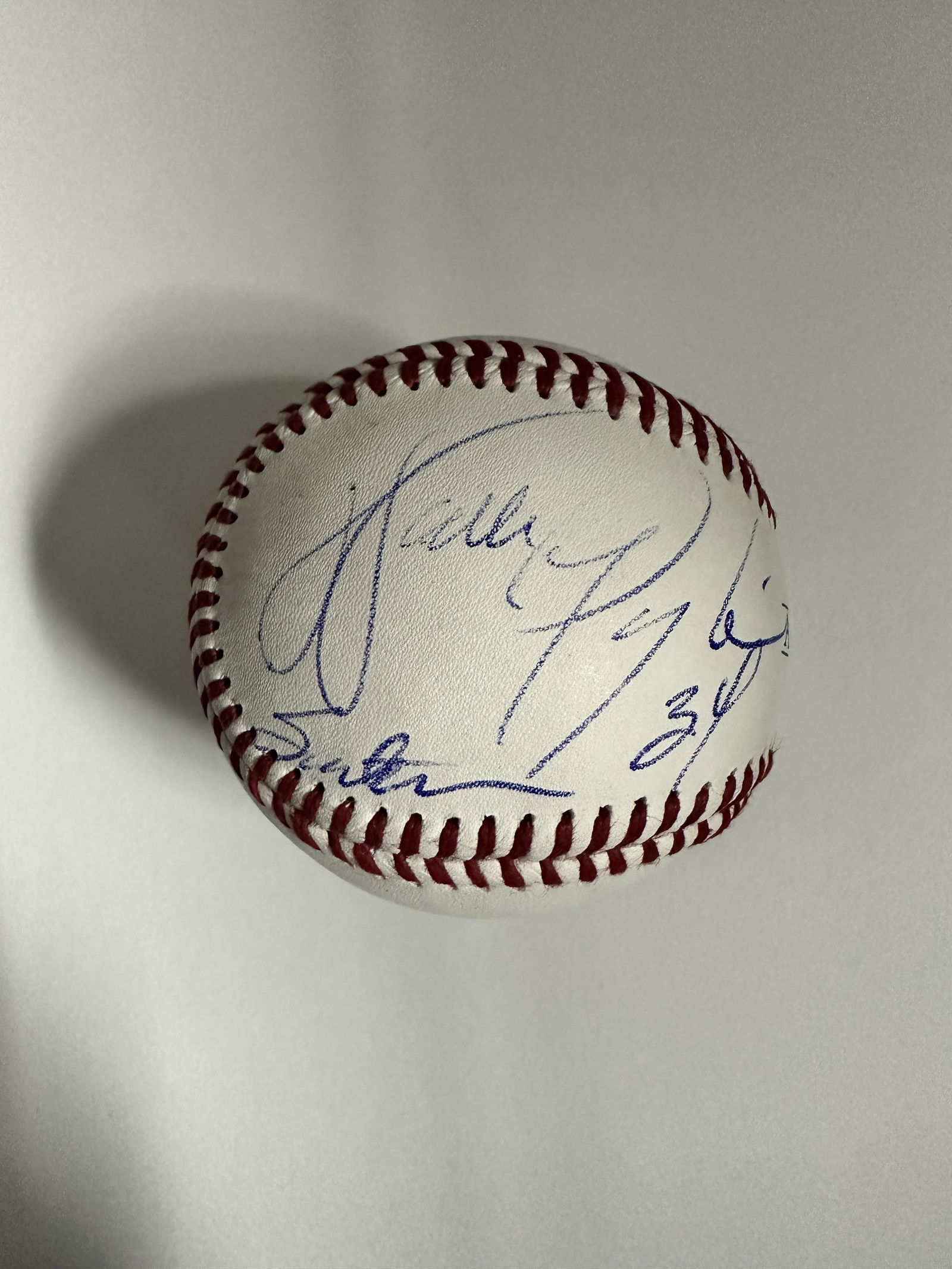 Walter Payton Autographed Baseball (1 of 1)