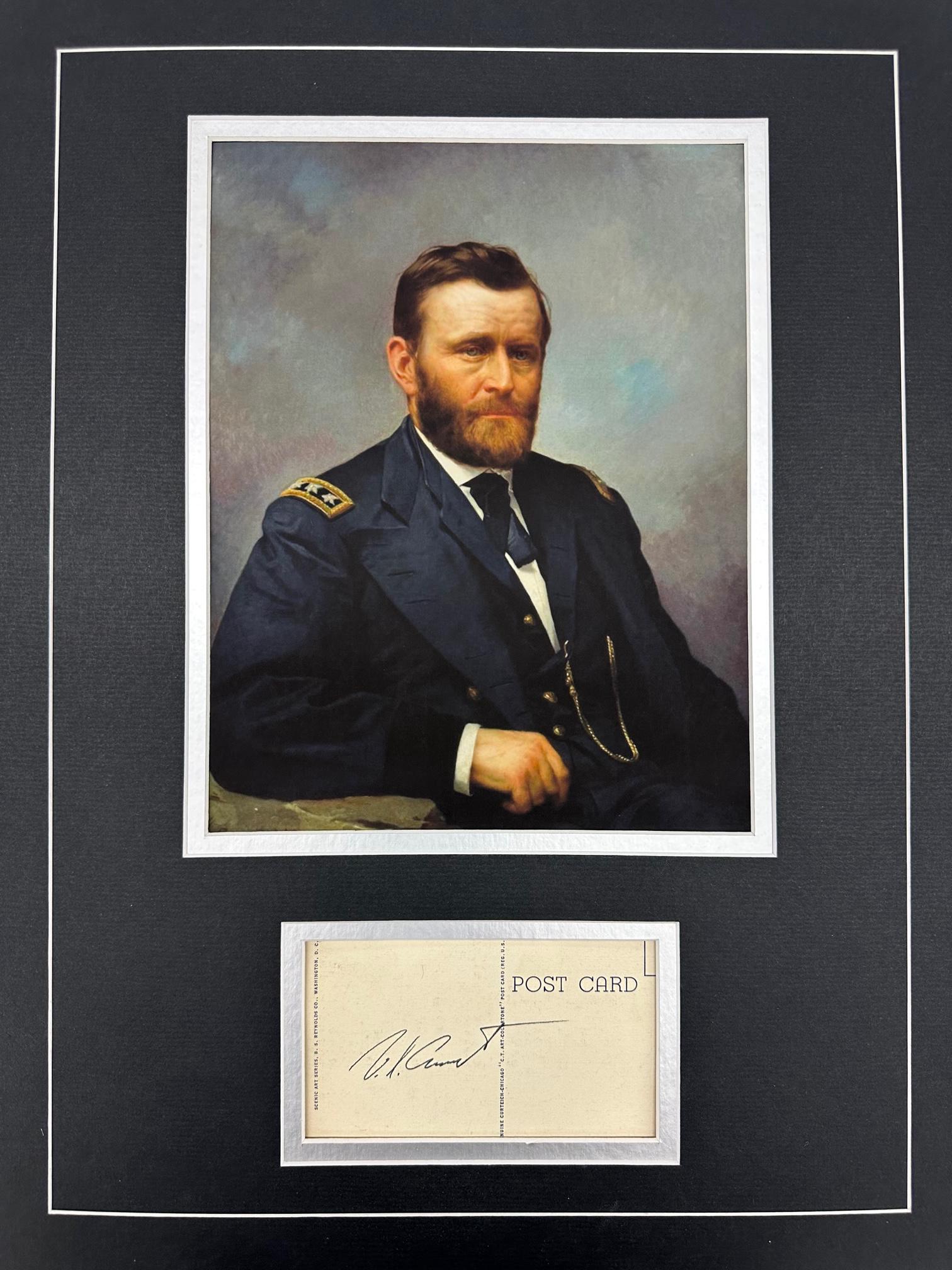 U.L. Grant Autographed Display (1 of 1)