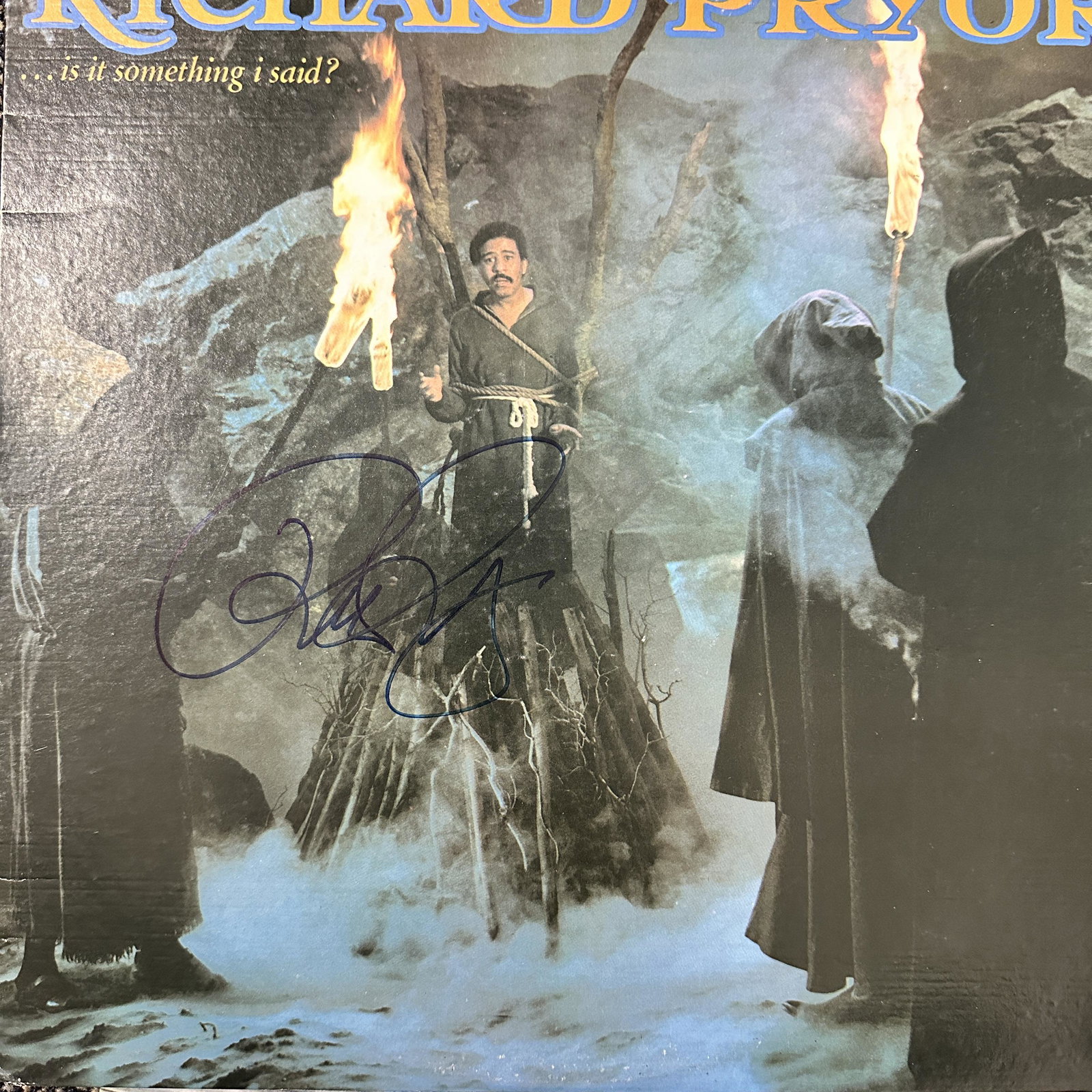 Richard Pryor Autographed Album: Displays are not framed, and can be framed for a cost. Framed items will state they are framed in the name of the item. All signed items come with a COA from ICZ AUCTIONS. Ask any and all questions BE