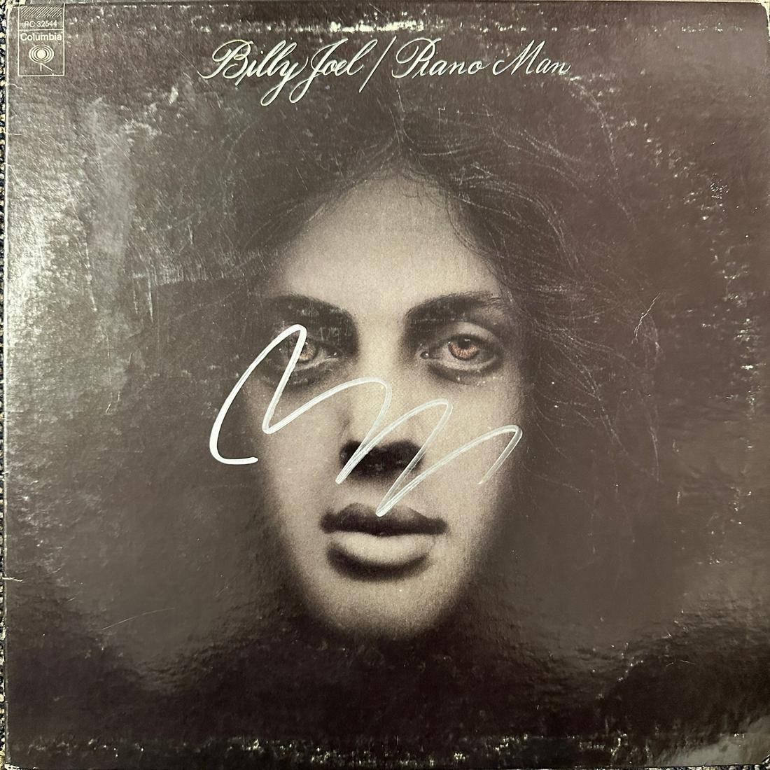 Billy Joel Autographed Album: Displays are not framed, and can be framed for a cost. Framed items will state they are framed in the name of the item. All signed items come with a COA from ICZ AUCTIONS. Ask any and all questions BE