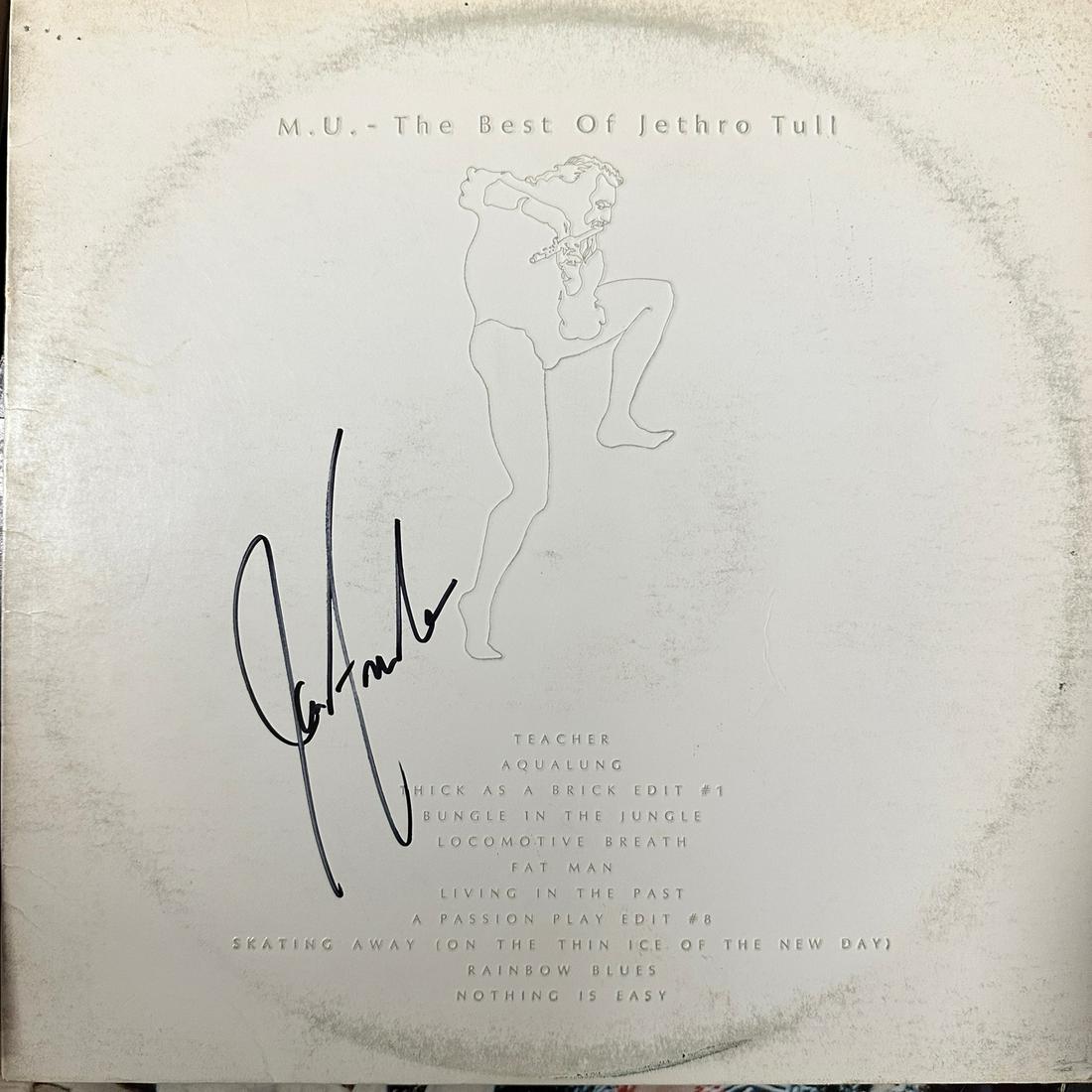 Ian Anderson Autographed ALBUM: Displays are not framed, and can be framed for a cost. Framed items will state they are framed in the name of the item. All signed items come with a COA from ICZ AUCTIONS. Ask any and all questions BE