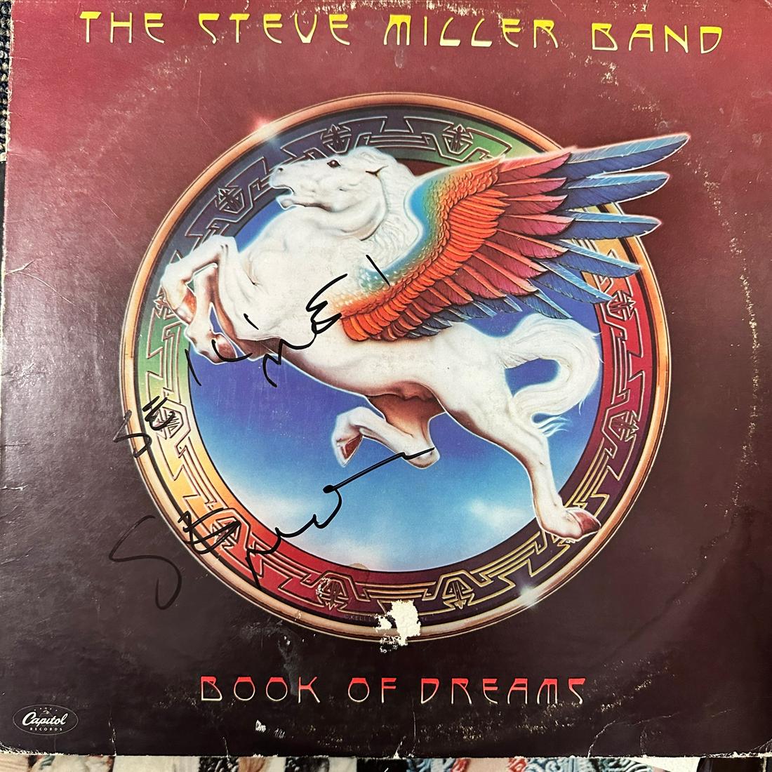 Steve Miller Autographed ALBUM: Displays are not framed, and can be framed for a cost. Framed items will state they are framed in the name of the item. All signed items come with a COA from ICZ AUCTIONS. Ask any and all questions BE