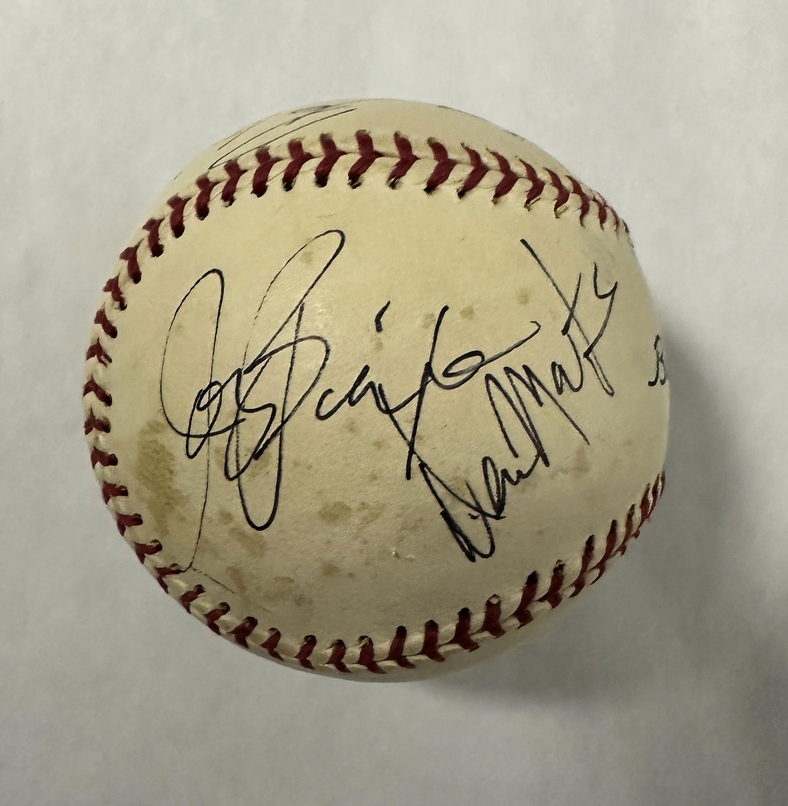 The Rat Pack Autographed Baseball FRANK DEAN SAMMY JOE PETER (1 of 2)