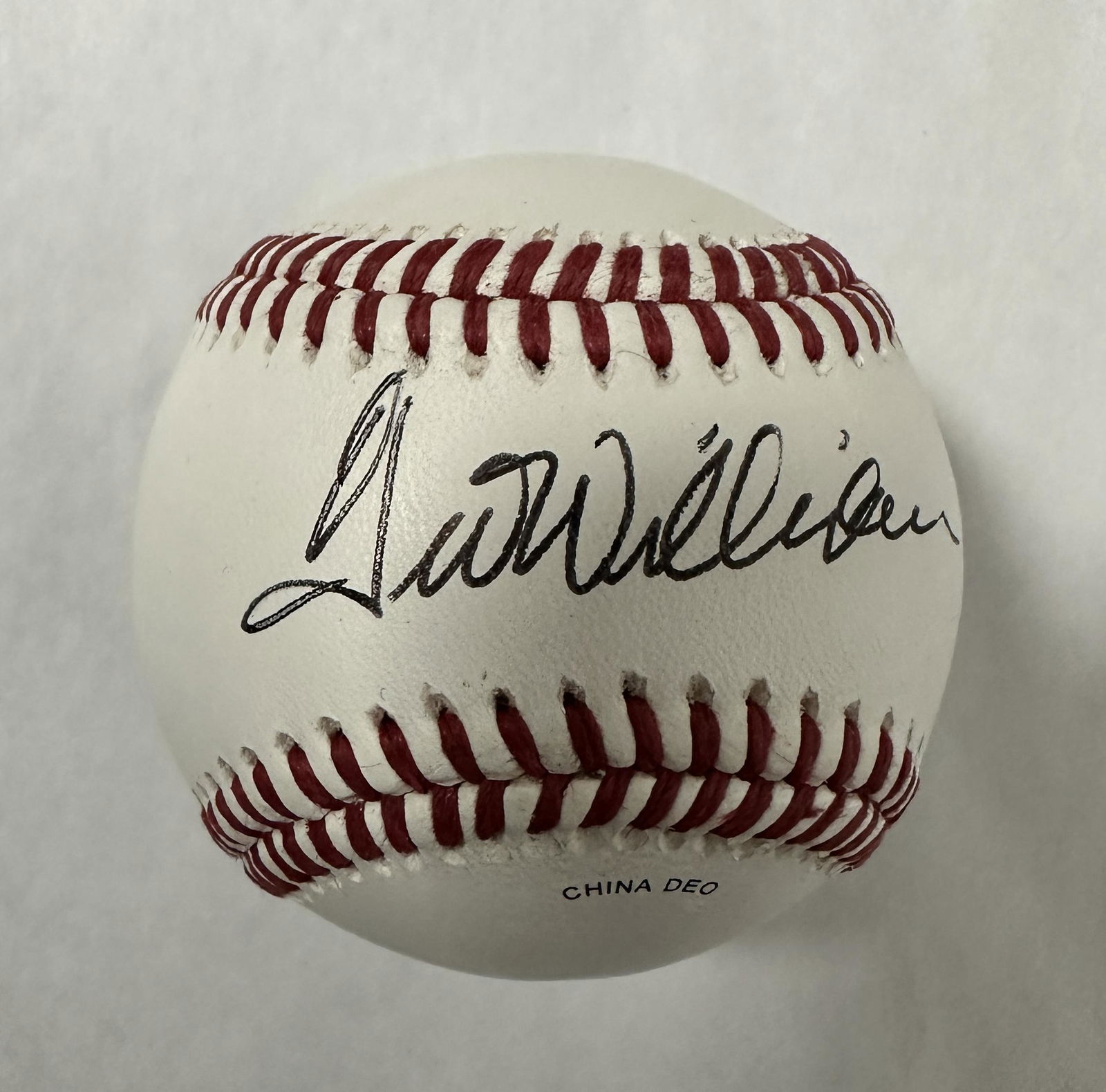 Ted Williams AUTOGRAPHED Baseball (1 of 1)