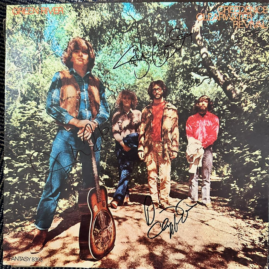 CCR Autographed Album JOHN STU DOUG (1 of 1)