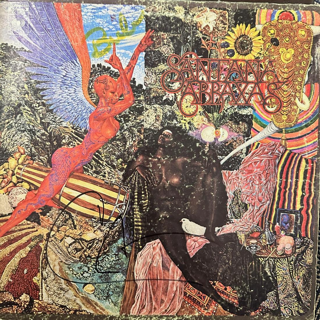 Carlos Santana Autographed ALBUM (1 of 1)