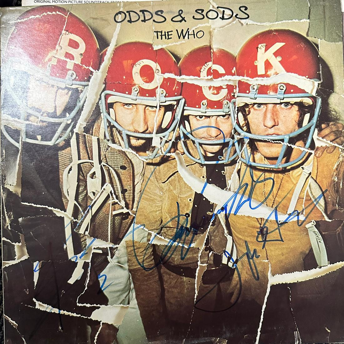 The WHO Autographed Album PETE JOHN ROGER (1 of 1)