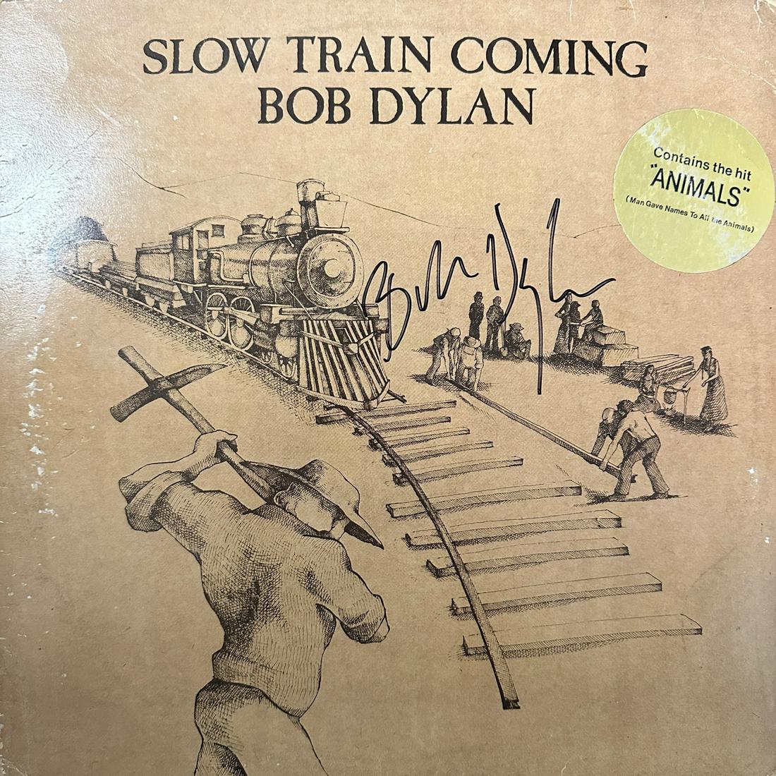 Bob Dylan Autographed Album (1 of 1)