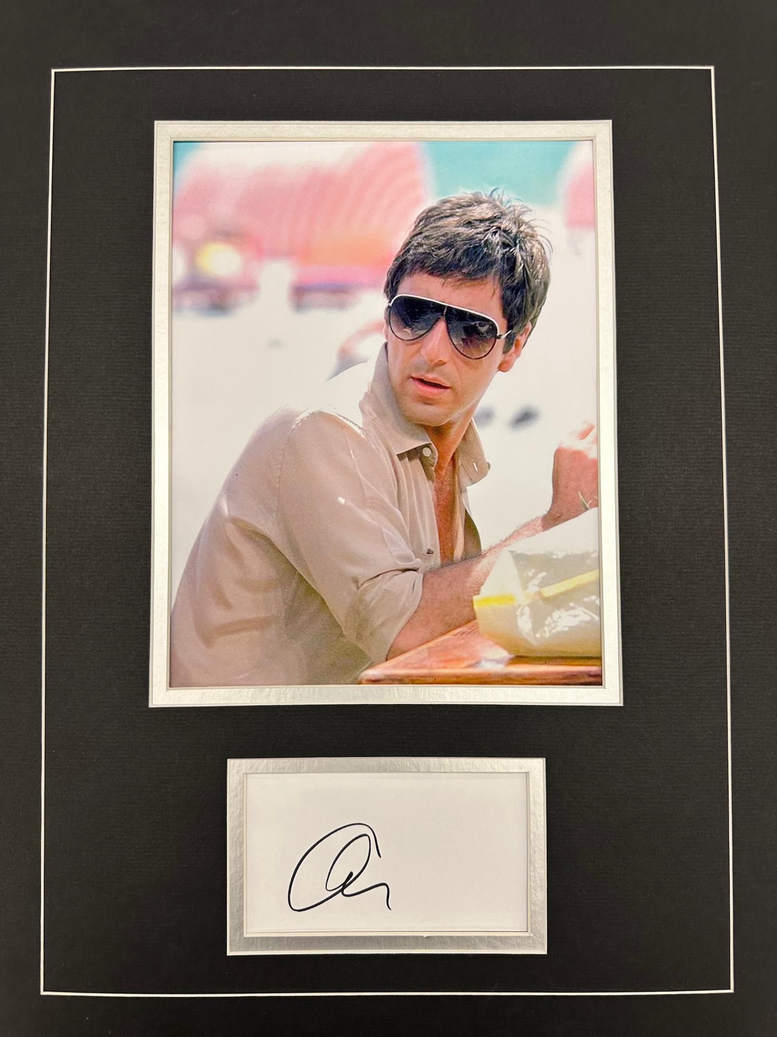Al Pacino Autographed Display (1 of 1)