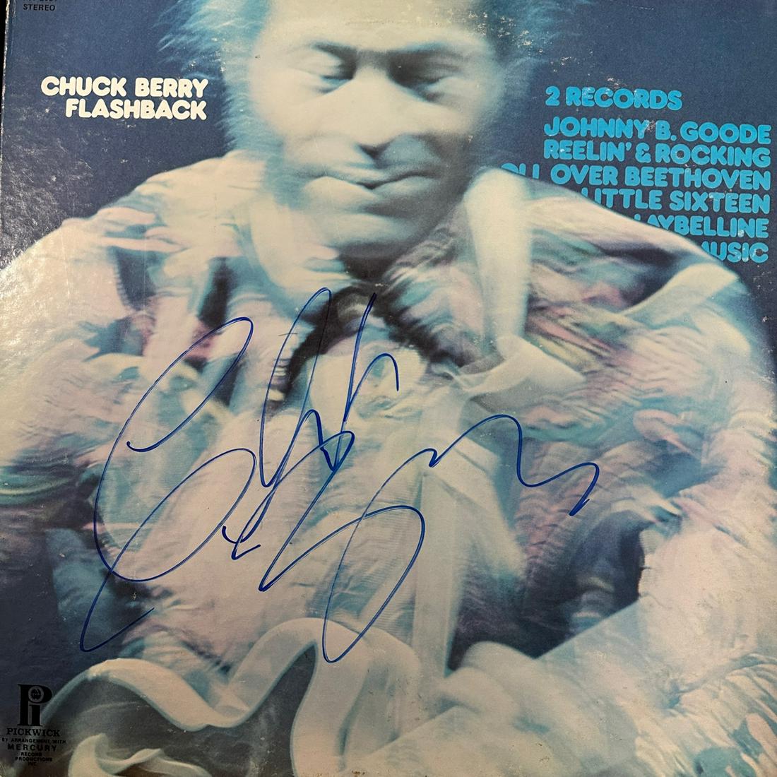 Chuck Berry Autographed ALBUM (1 of 1)