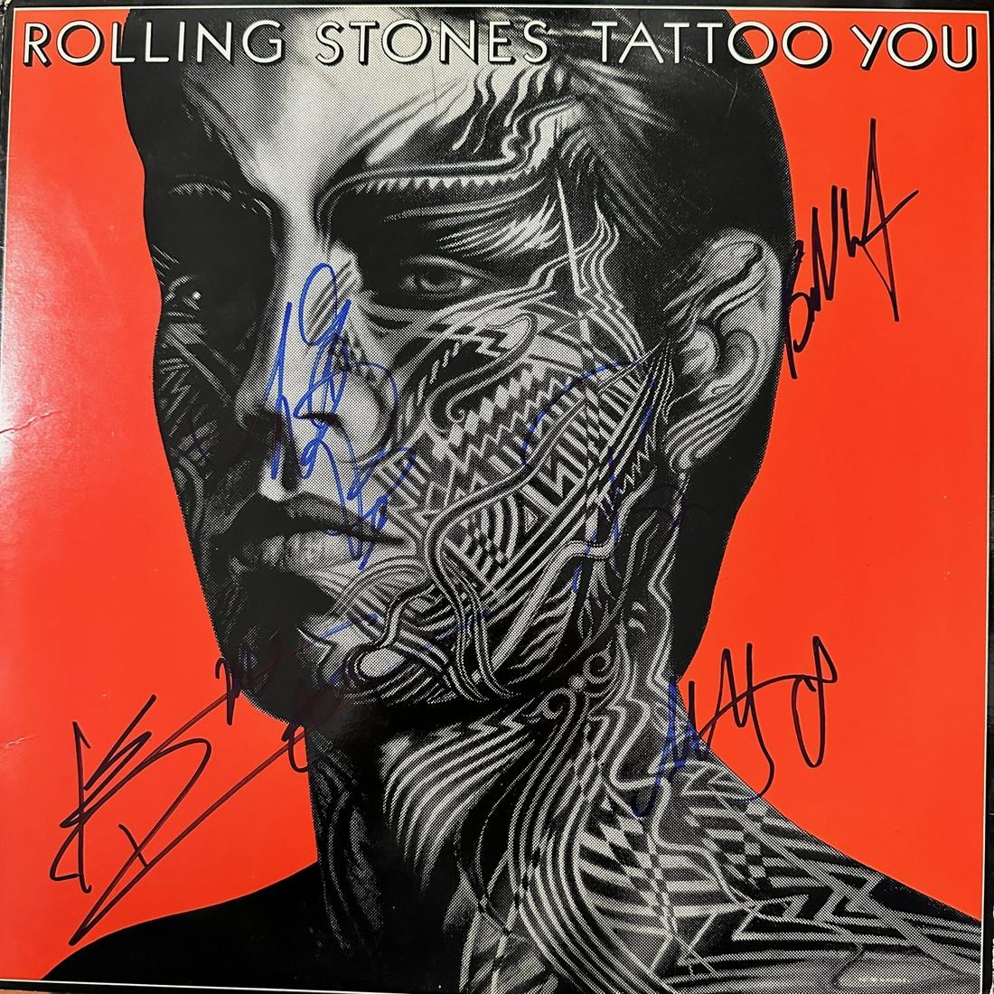 The Rolling Stones Autographed ALBUM (1 of 1)