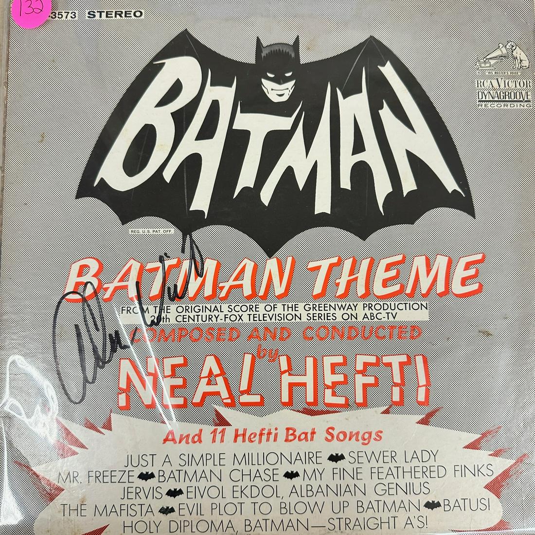 Adam West AUTOGRAPHED Album (1 of 1)