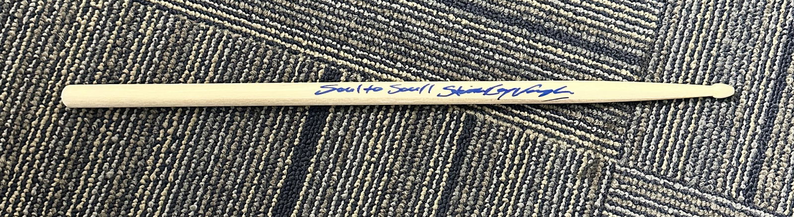 Stevie Ray Vaughan Autographed Drumstick (1 of 1)