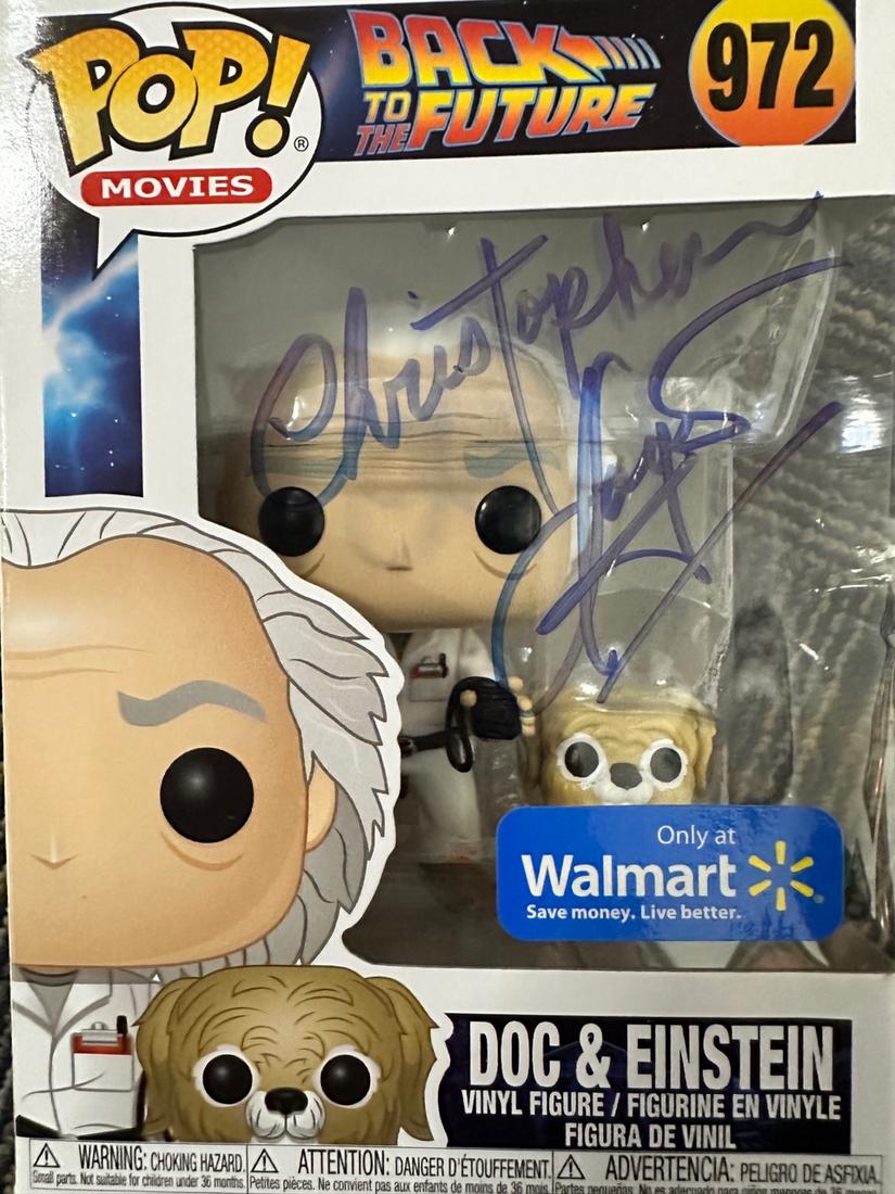 Christopher Lloyd Autographed Funko (1 of 1)