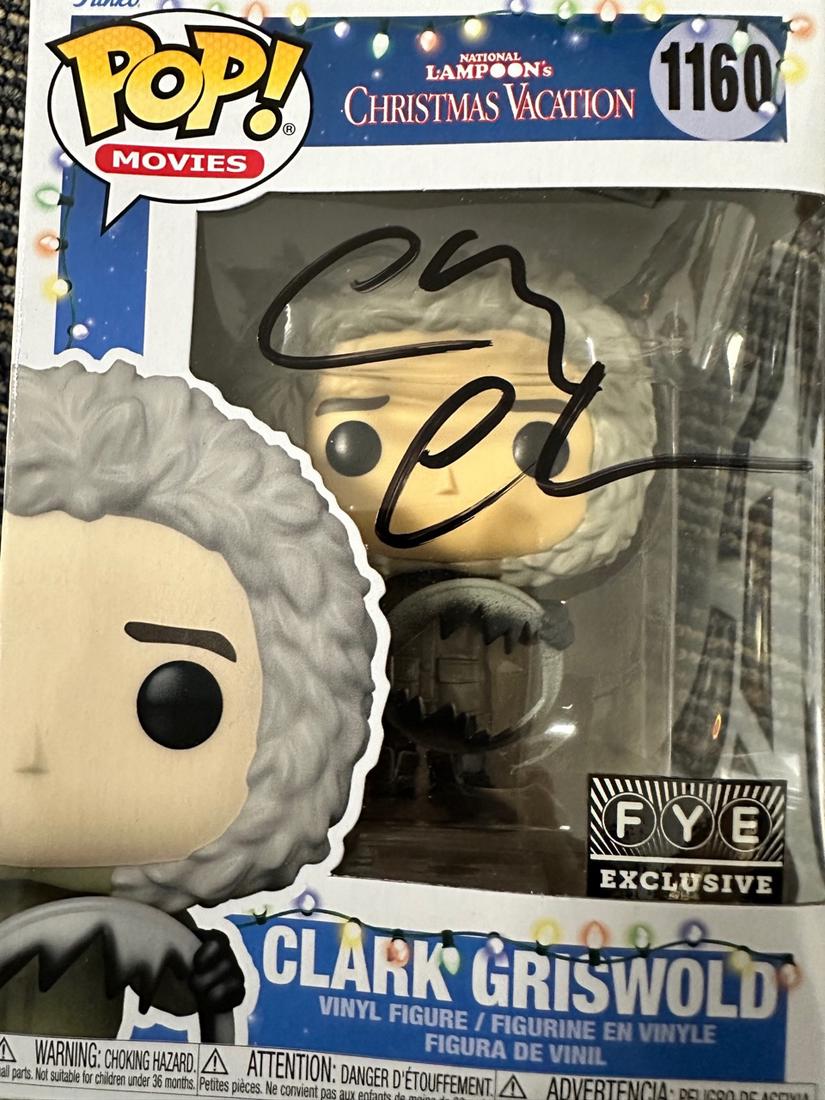 Chevy Chase Autographed Funko (1 of 1)