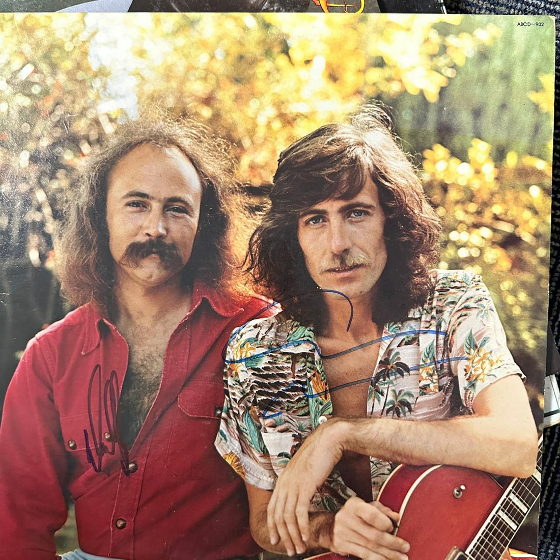 David Crosby Graham Nash Autographed Album (1 of 1)