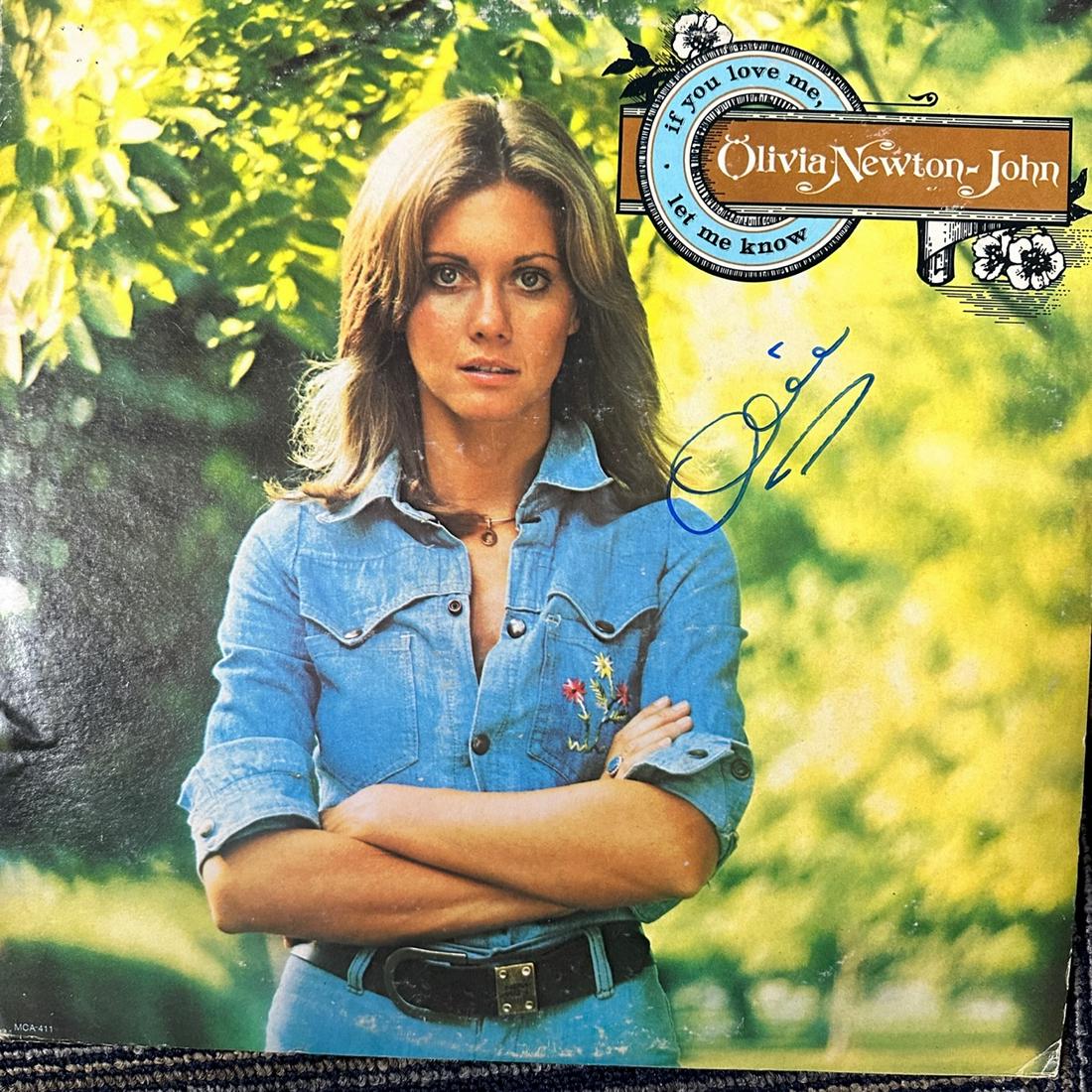 Olivia Newton John Autographed Album (1 of 1)