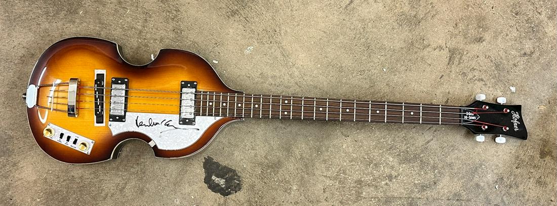 Paul McCartney AUTOGRAPHED Hofner BASS (1 of 1)