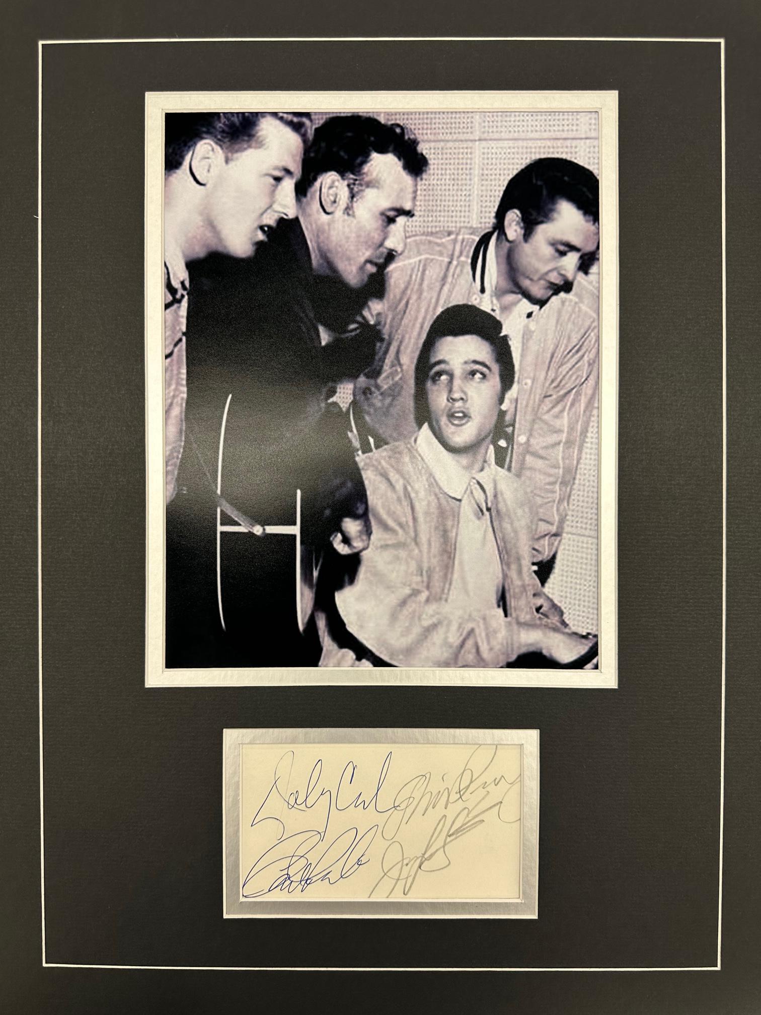 Million Dollar Quartet Autographed DISPLAY (1 of 1)