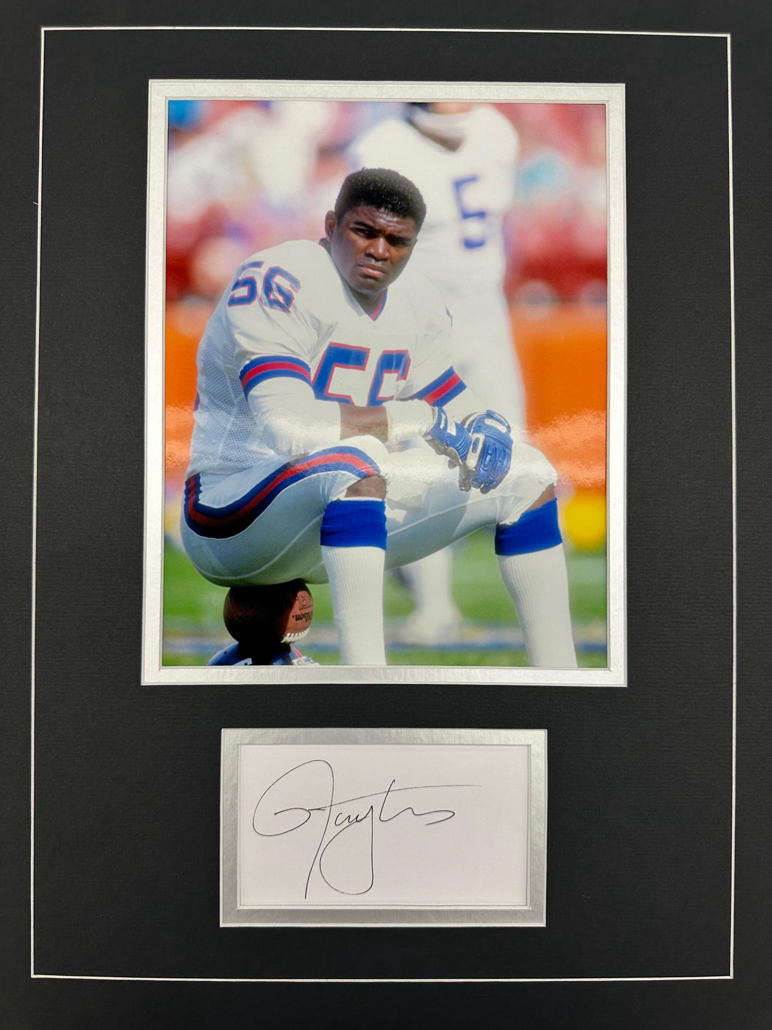 Lawrence TAYLOR Autographed Display (1 of 1)