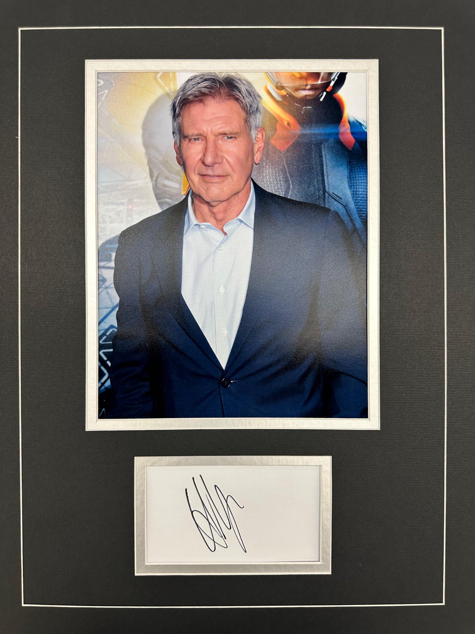 Harrison Ford Autographed Display (1 of 1)