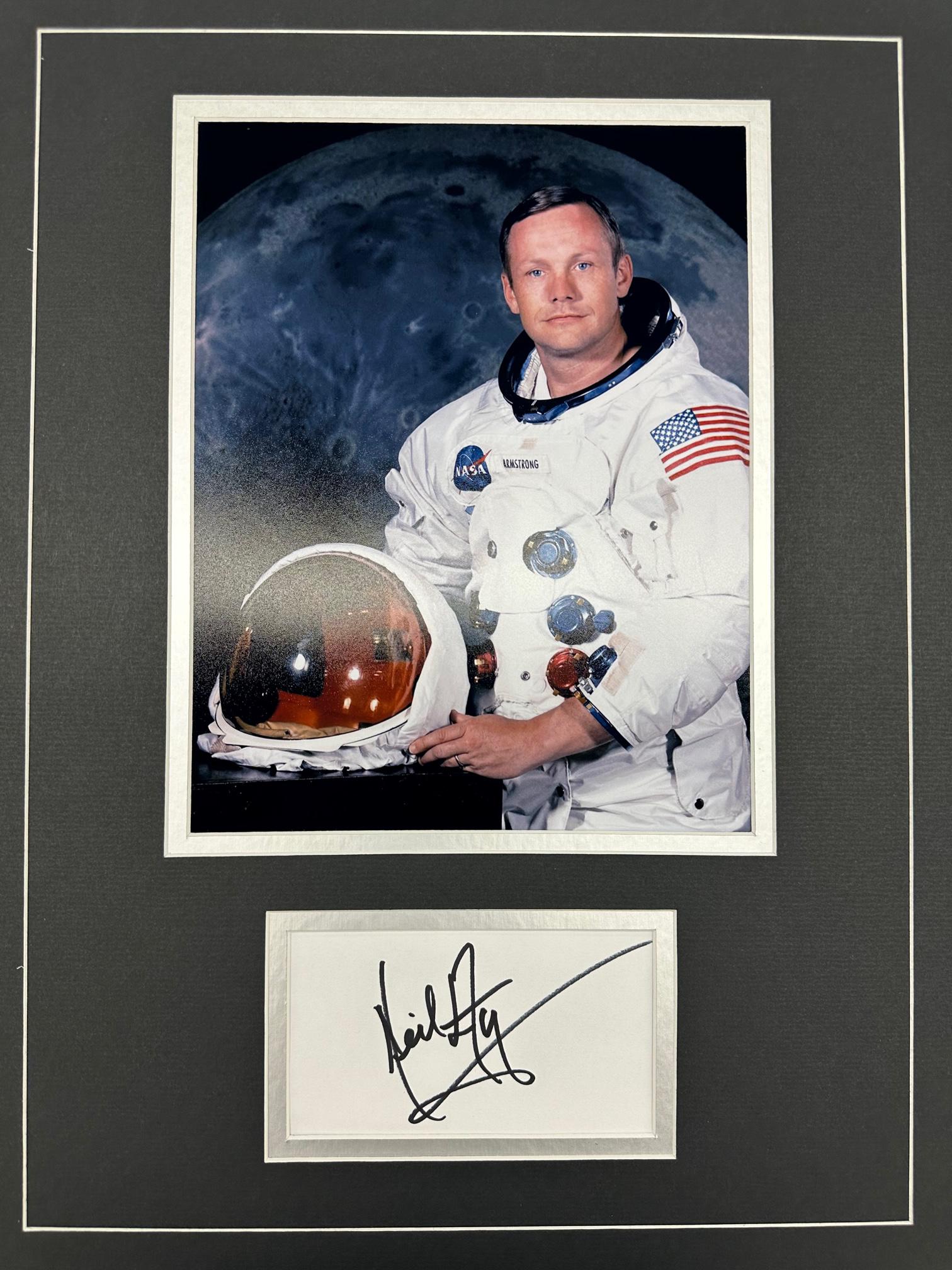 Neil Armstrong Autographed DISPLAY (1 of 1)